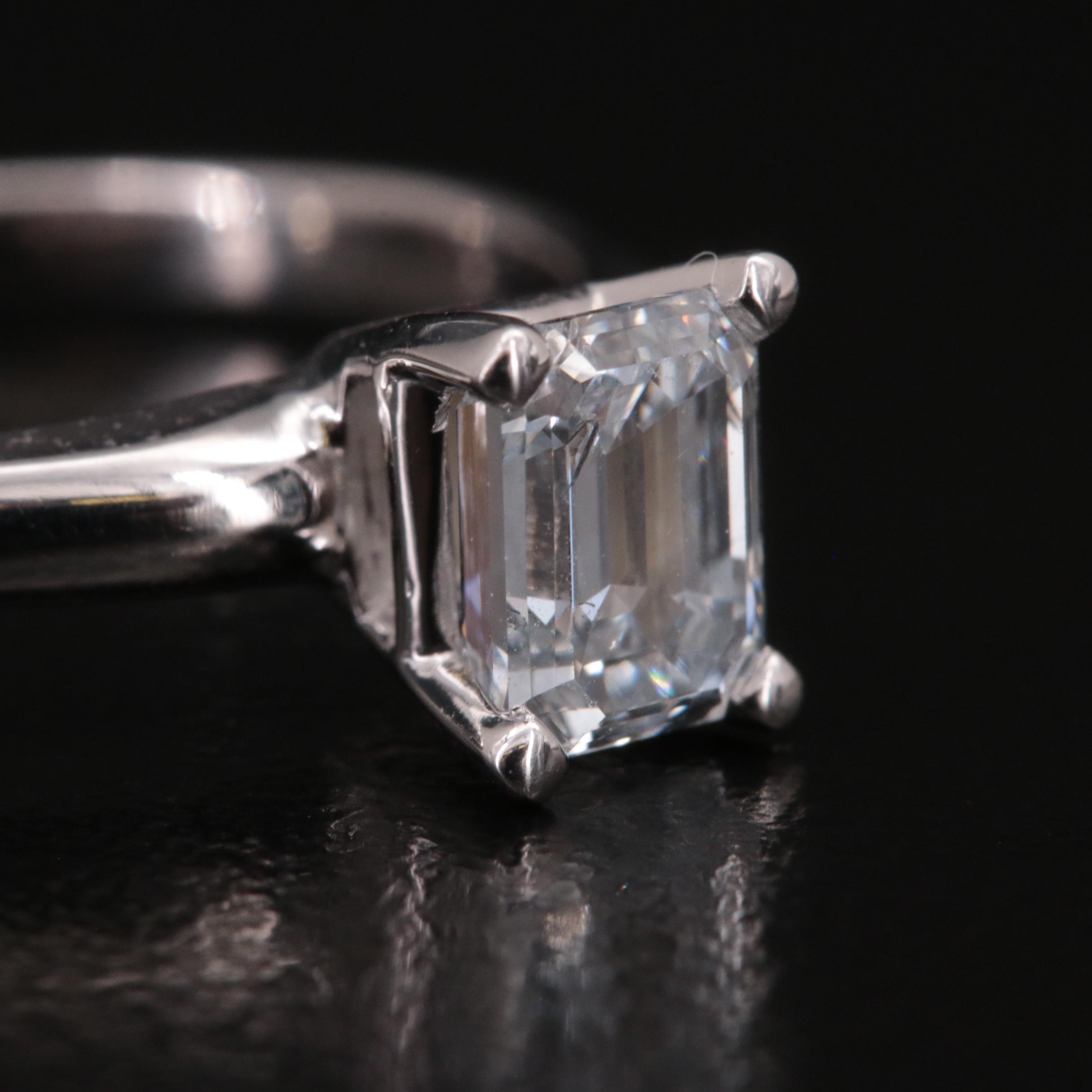 14K 0.36 CT Lab Grown Diamond Solitaire Ring