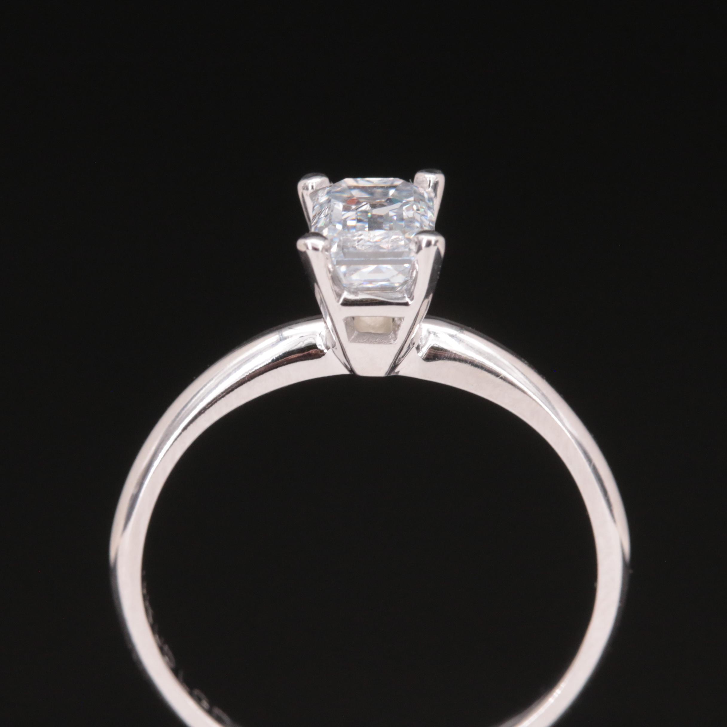 14K 0.36 CT Lab Grown Diamond Solitaire Ring