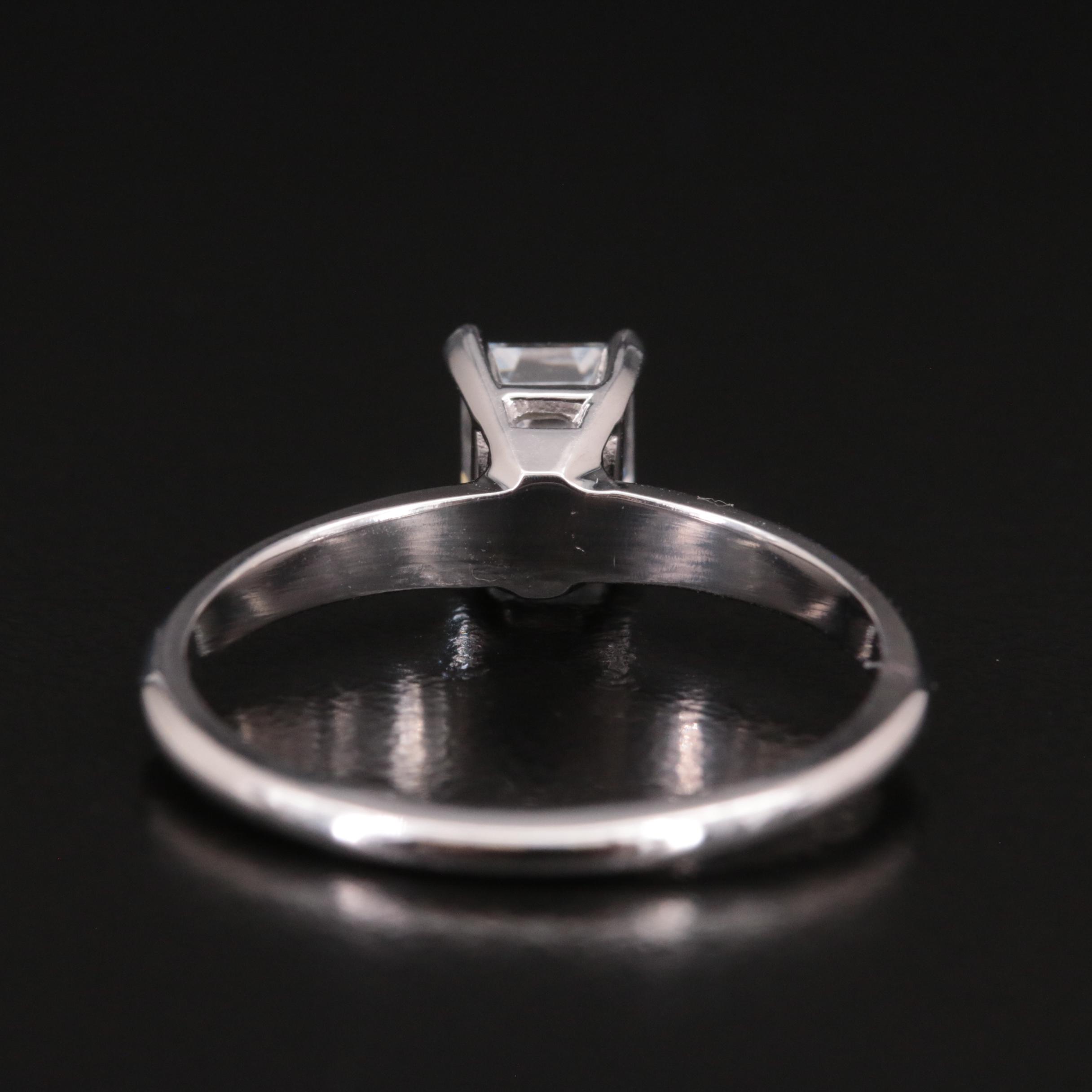 14K 0.36 CT Lab Grown Diamond Solitaire Ring
