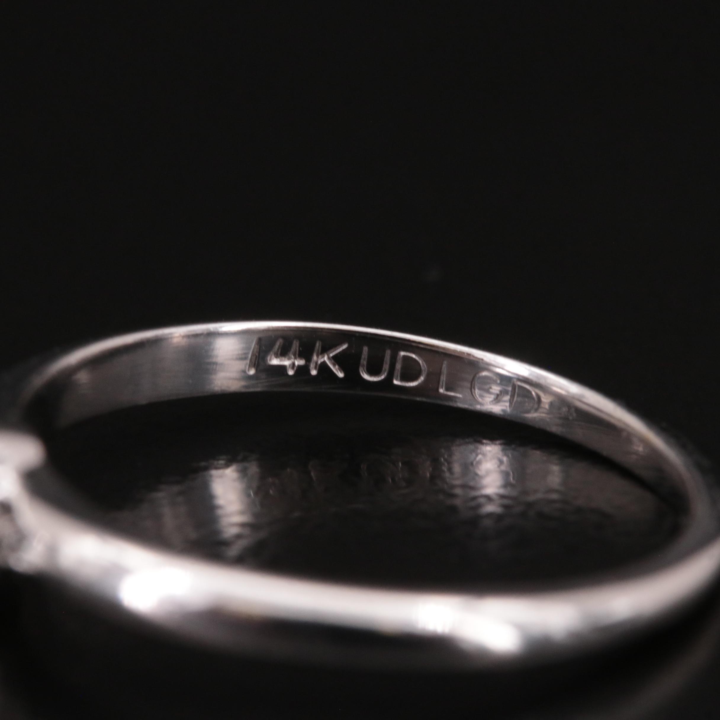 14K 0.36 CT Lab Grown Diamond Solitaire Ring