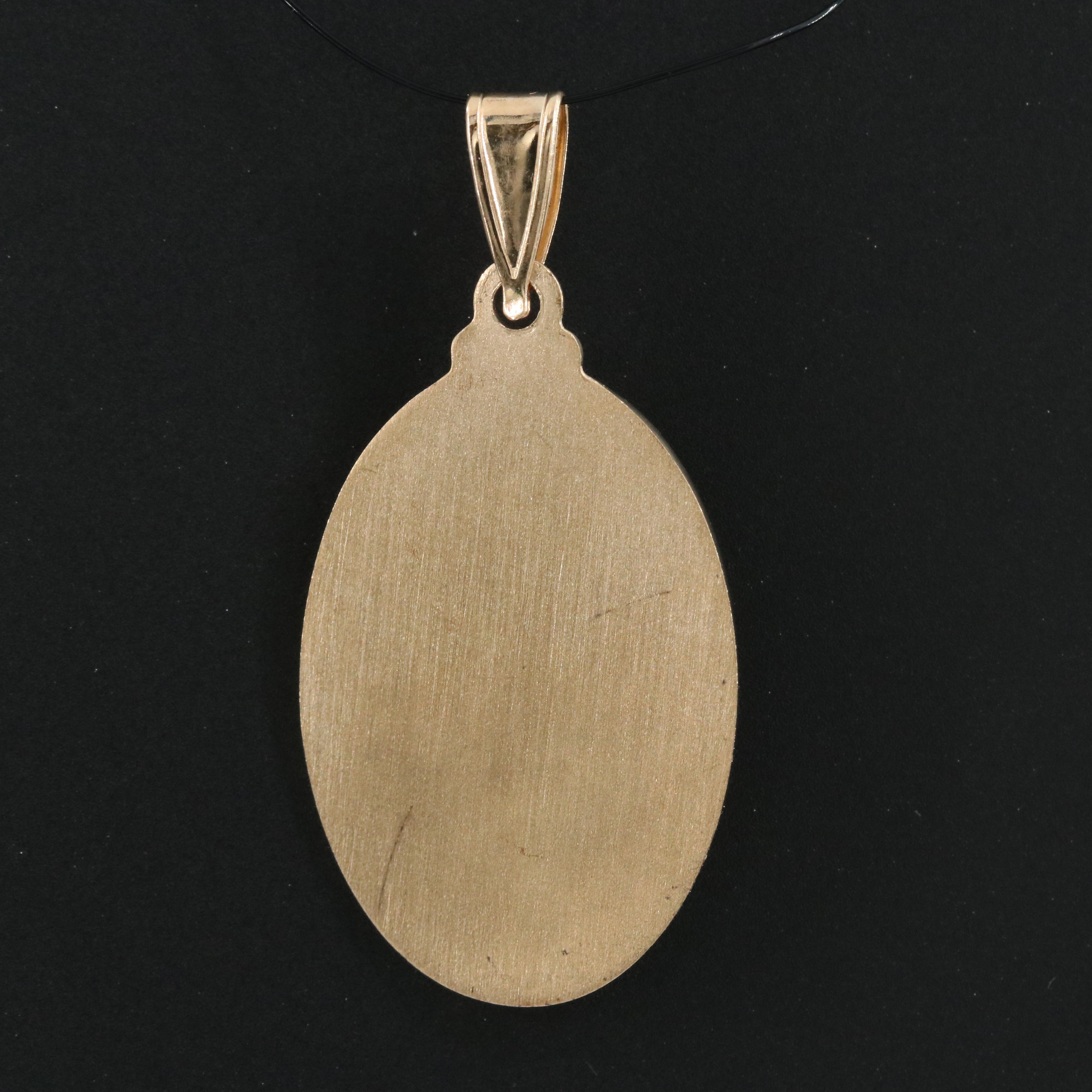 Krementz 14K St. Christopher Medal