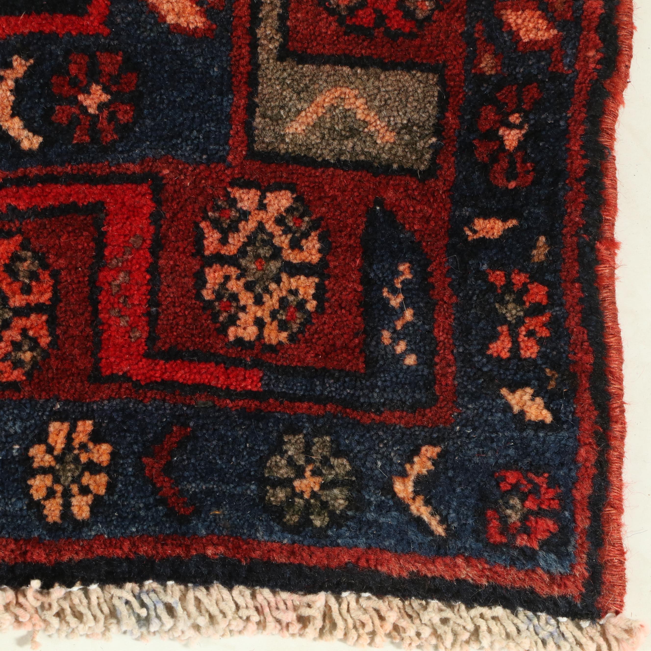 4'1 x 6'9 Hand-Knotted Signed Persian Kolyai Area Rug