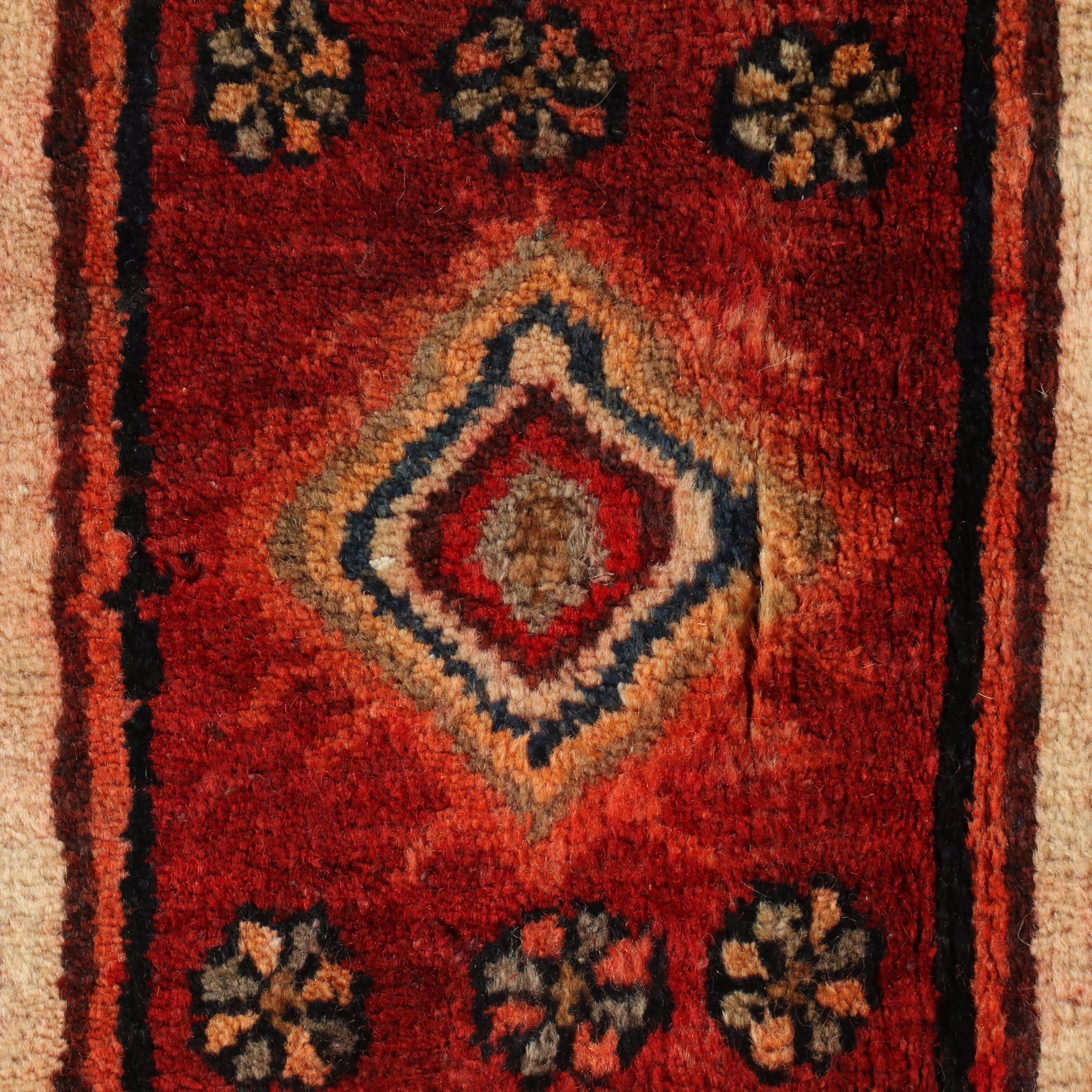 4'1 x 6'9 Hand-Knotted Signed Persian Kolyai Area Rug