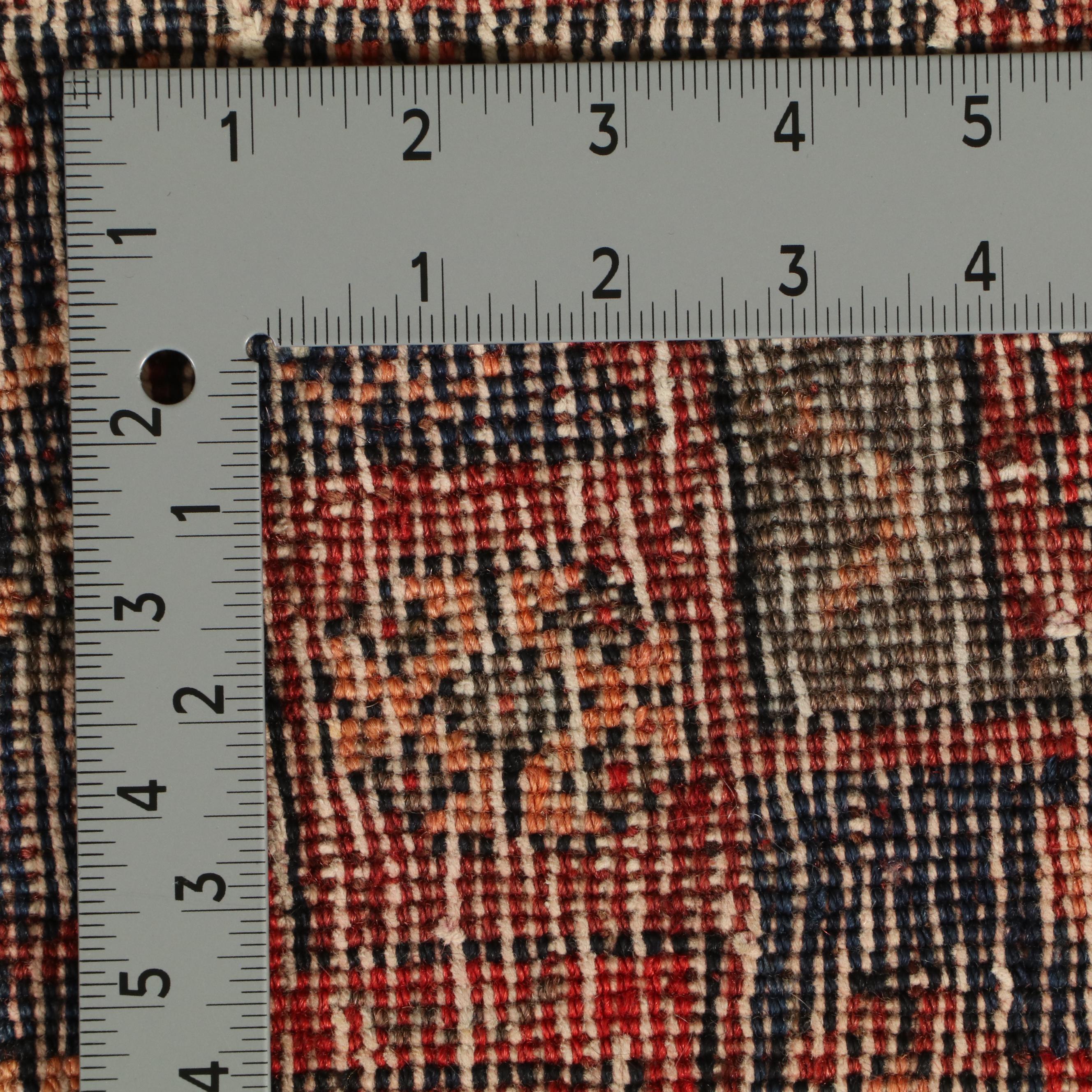 4'1 x 6'9 Hand-Knotted Signed Persian Kolyai Area Rug