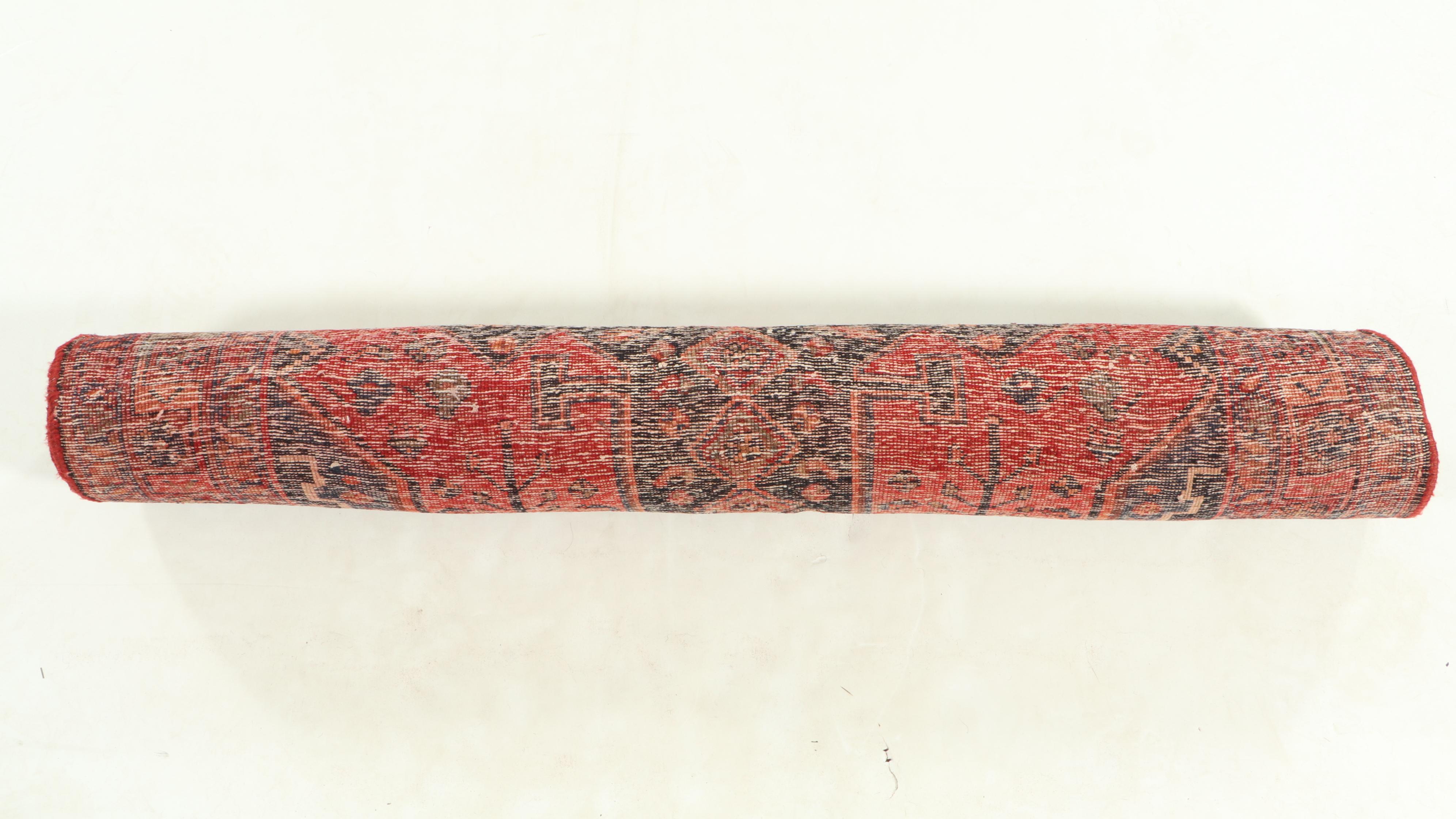 4'1 x 6'9 Hand-Knotted Signed Persian Kolyai Area Rug