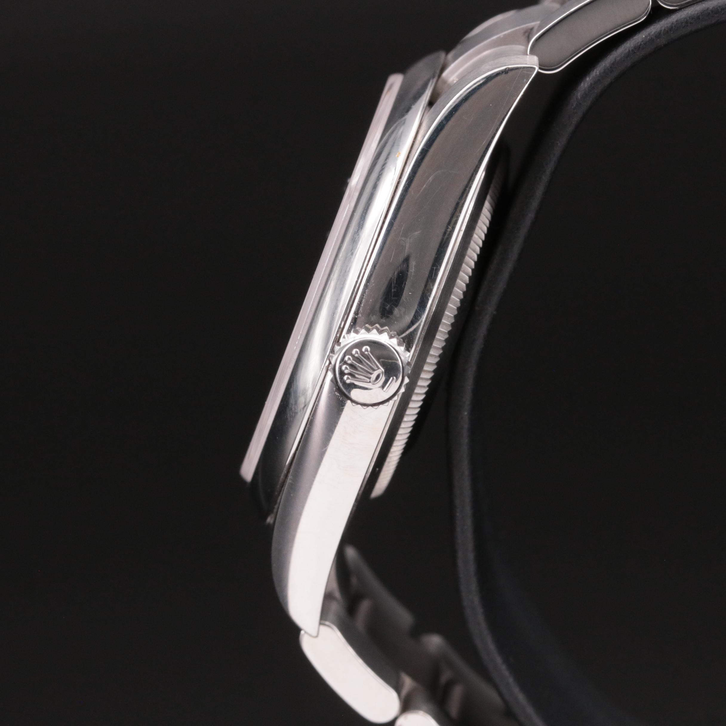 Rolex Oyster Perpetual 124300 Green Dial Watch