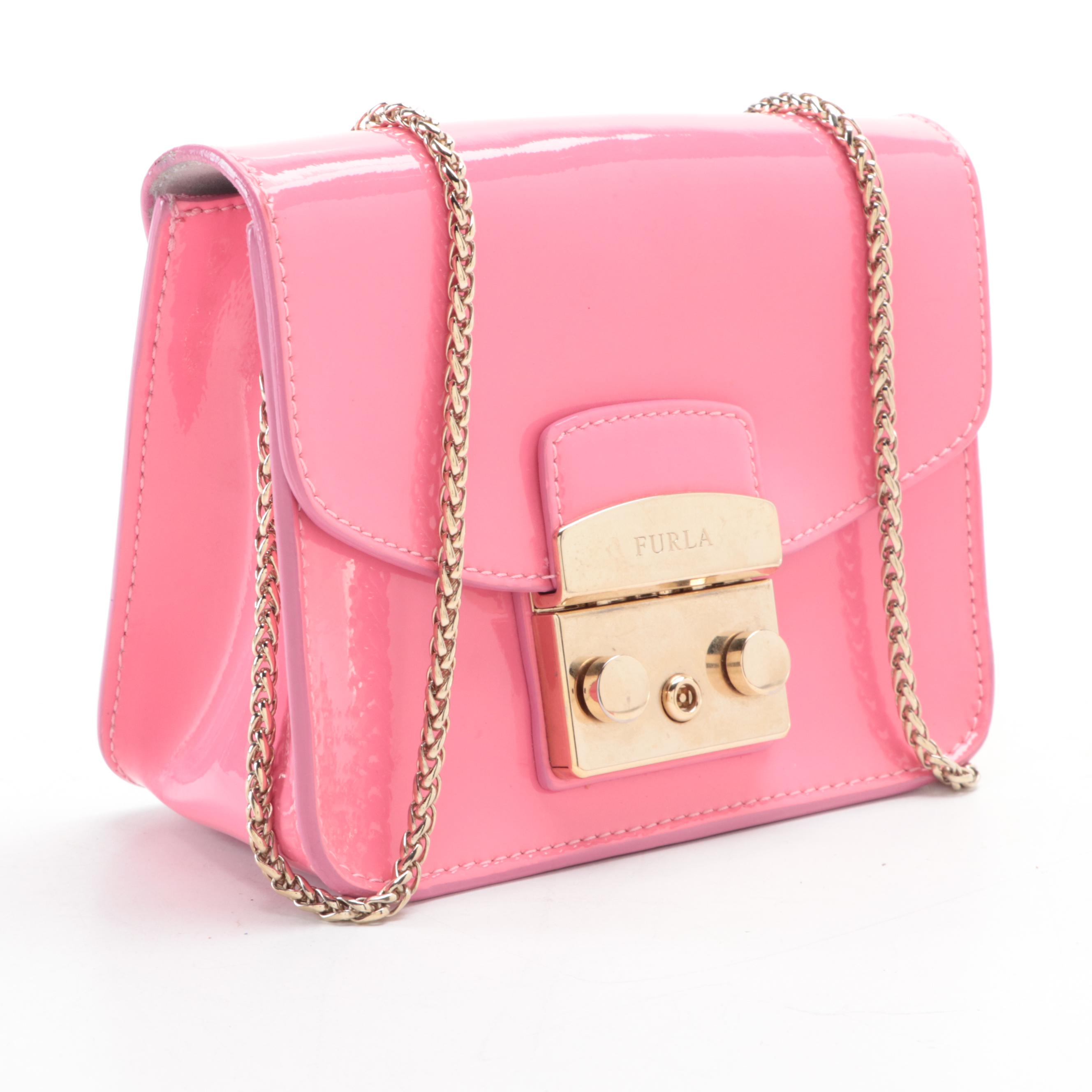 Furla Crossbody Bag in Patent Leather
