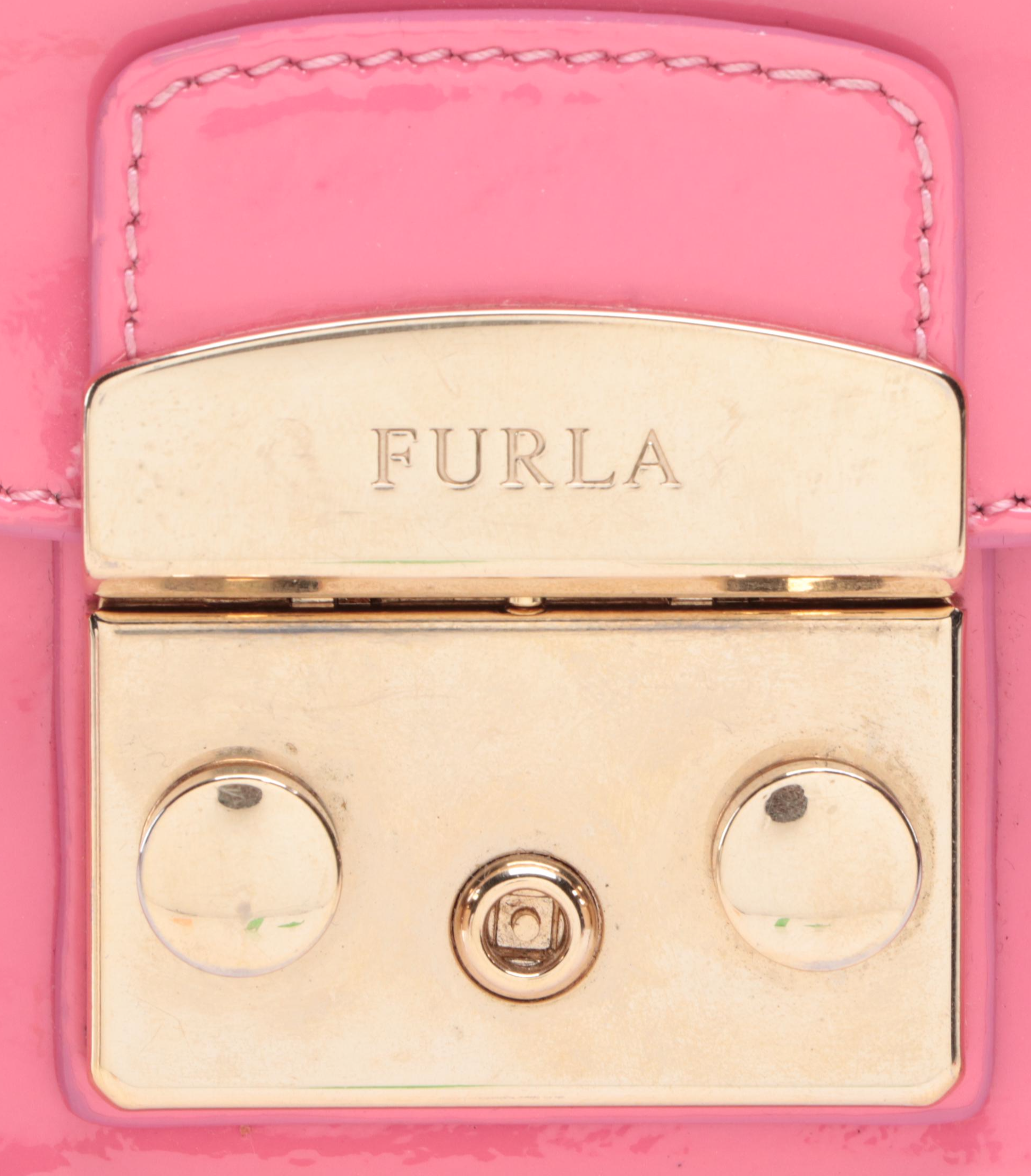 Furla Crossbody Bag in Patent Leather