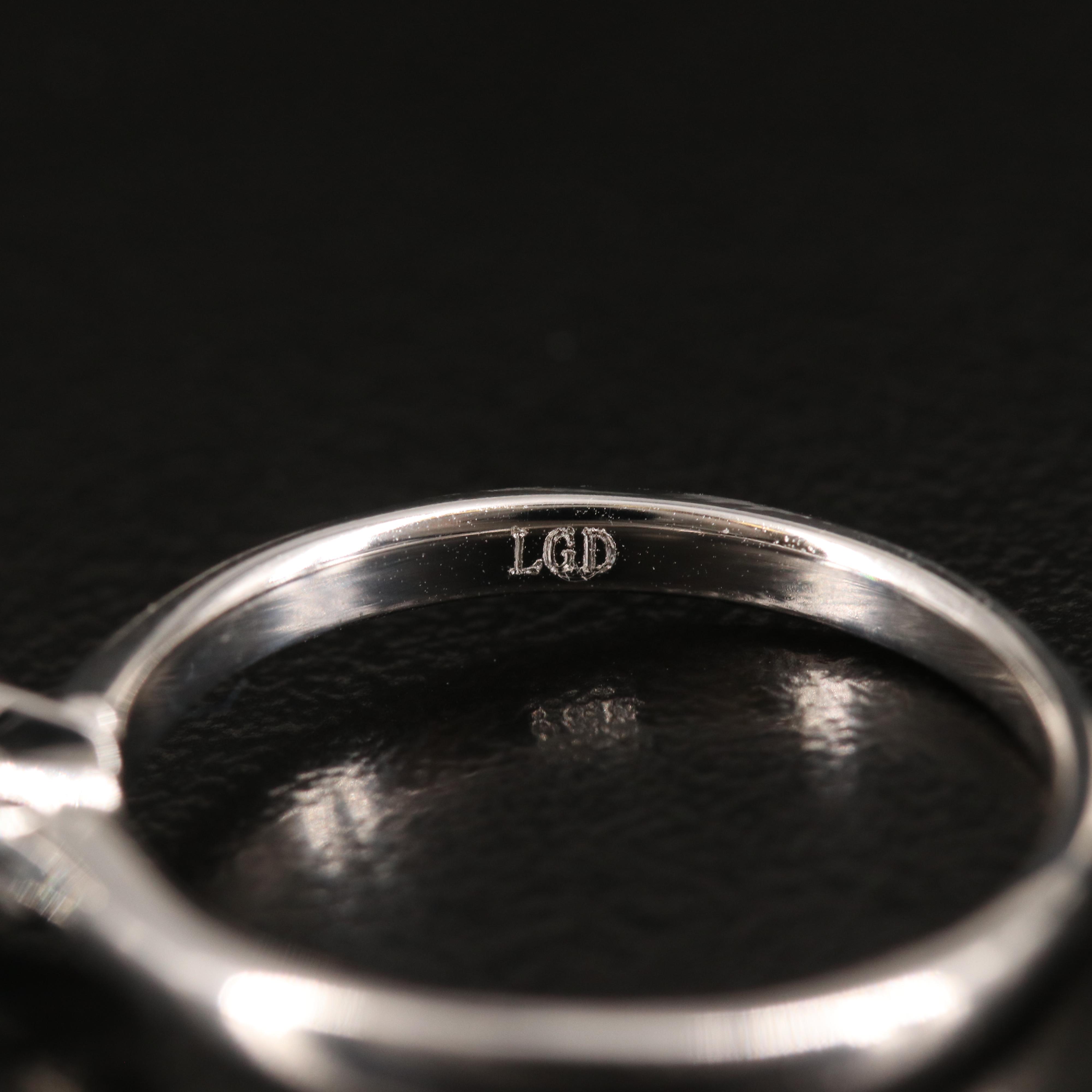 14K 0.76 CT Lab Grown Diamond Solitaire Ring