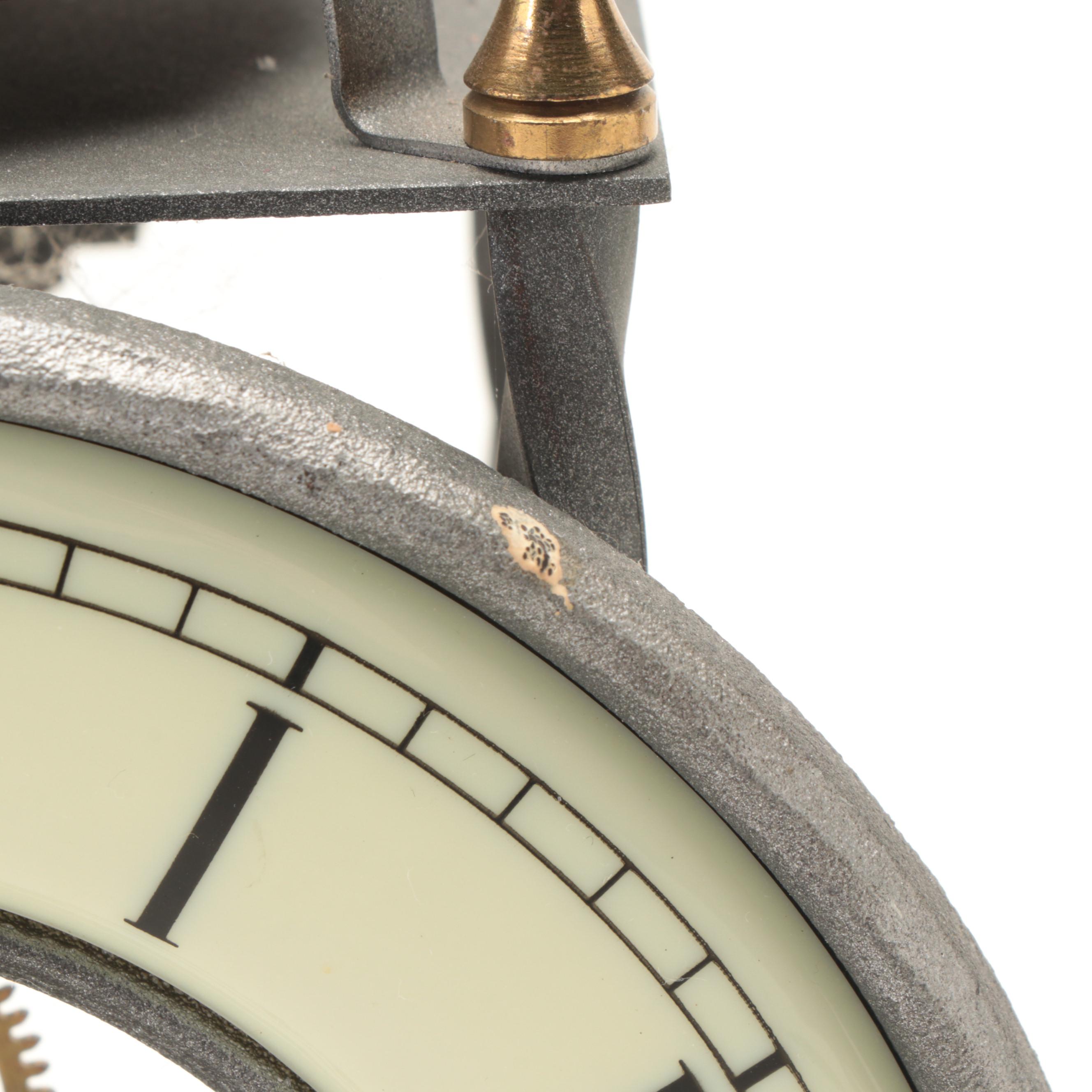 Tempus Fugit West German Skeleton Clock