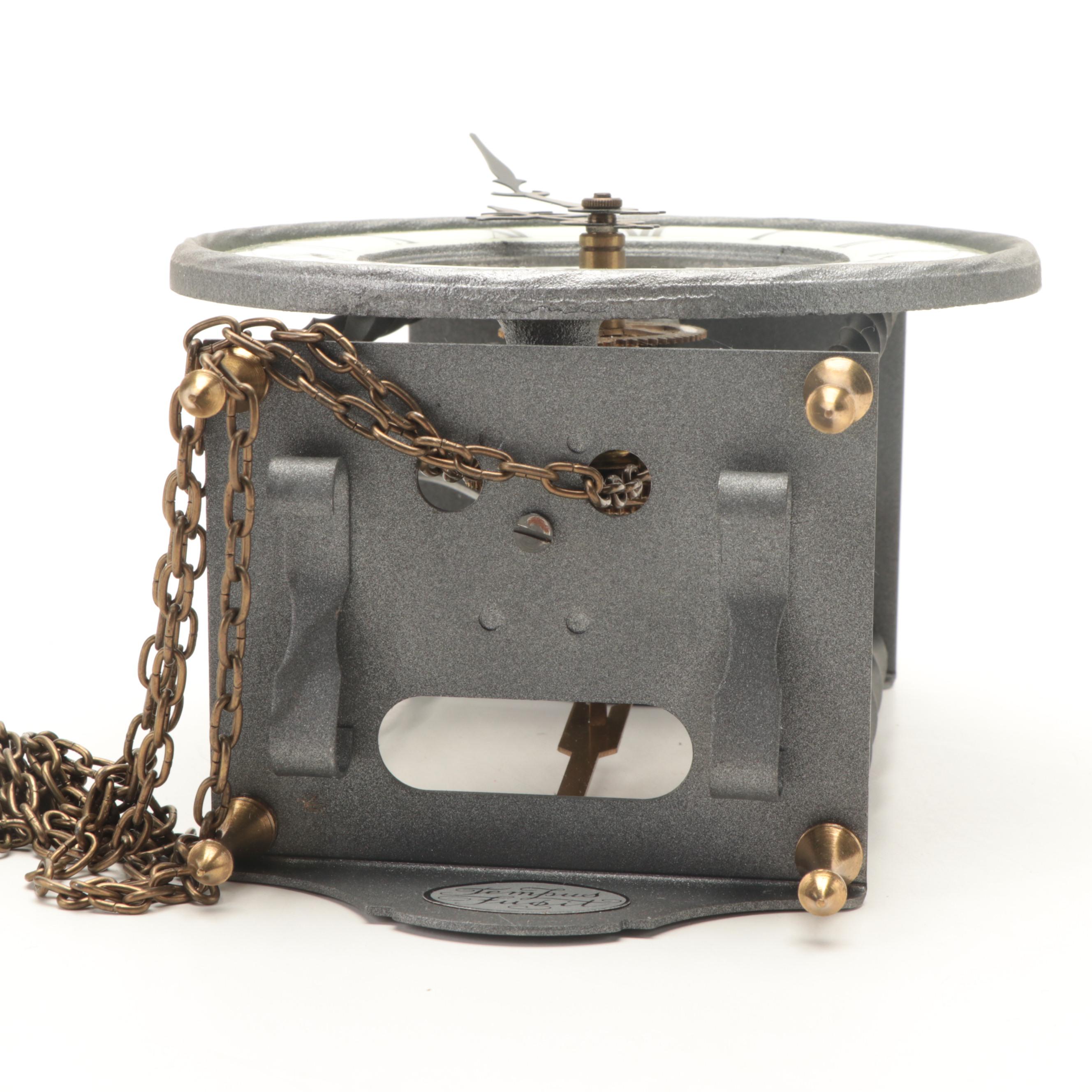 Tempus Fugit West German Skeleton Clock