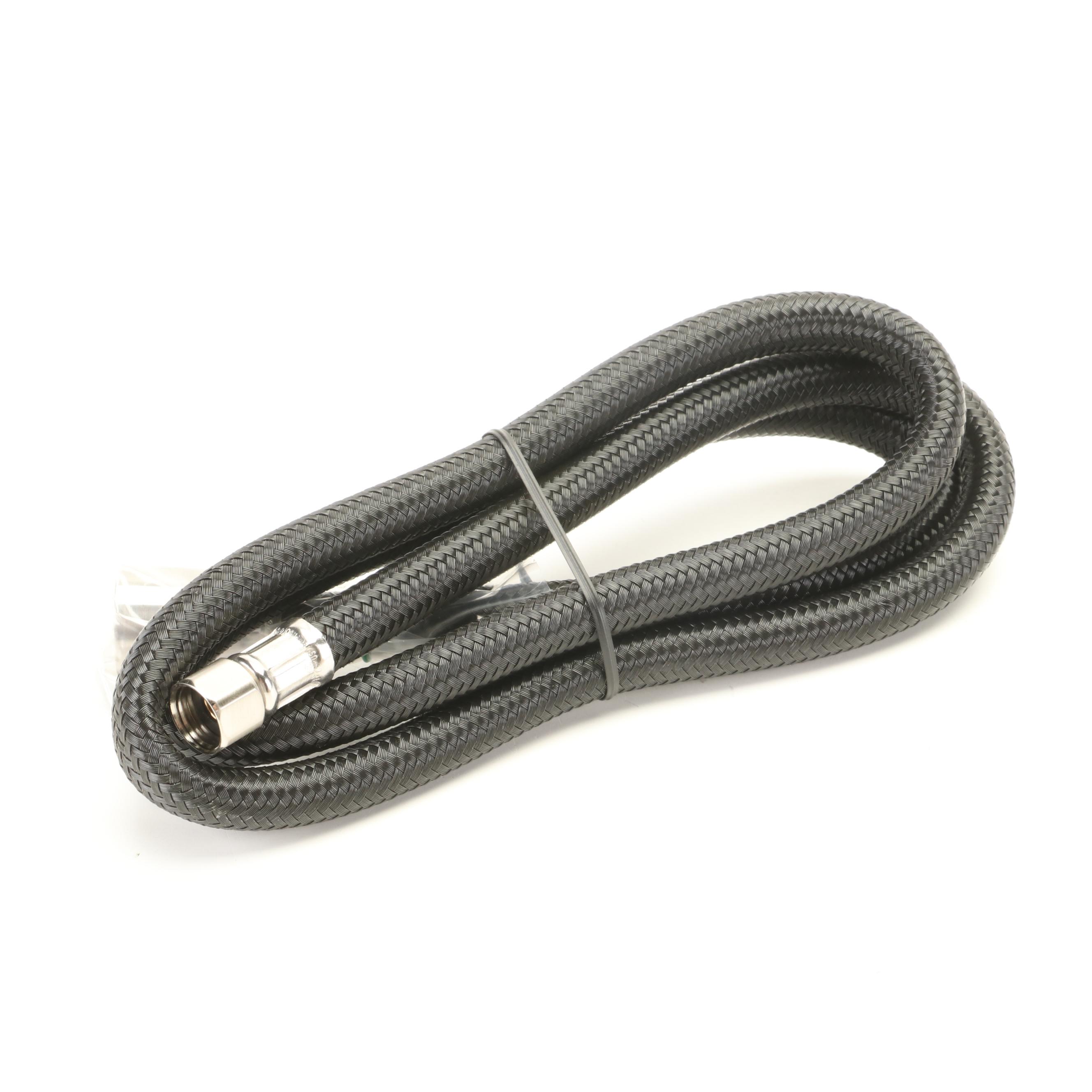 Brushed Nickel Deck Mount Bridge Faucet with Handspray and Deep Strainer Basket