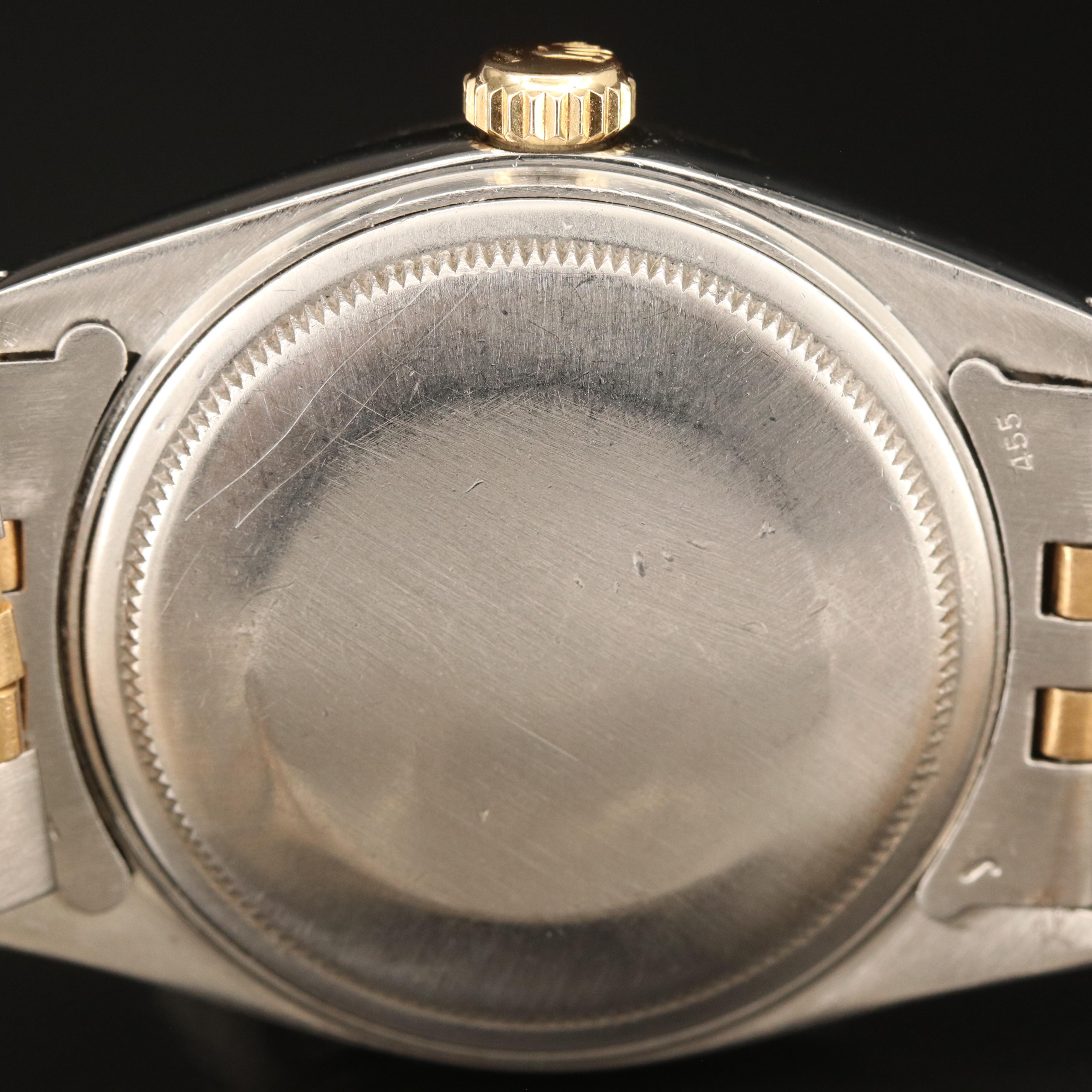 1978 Rolex Oyster Perpetual 1.22 CTW Diamond Dial and Bezel Watch with Date