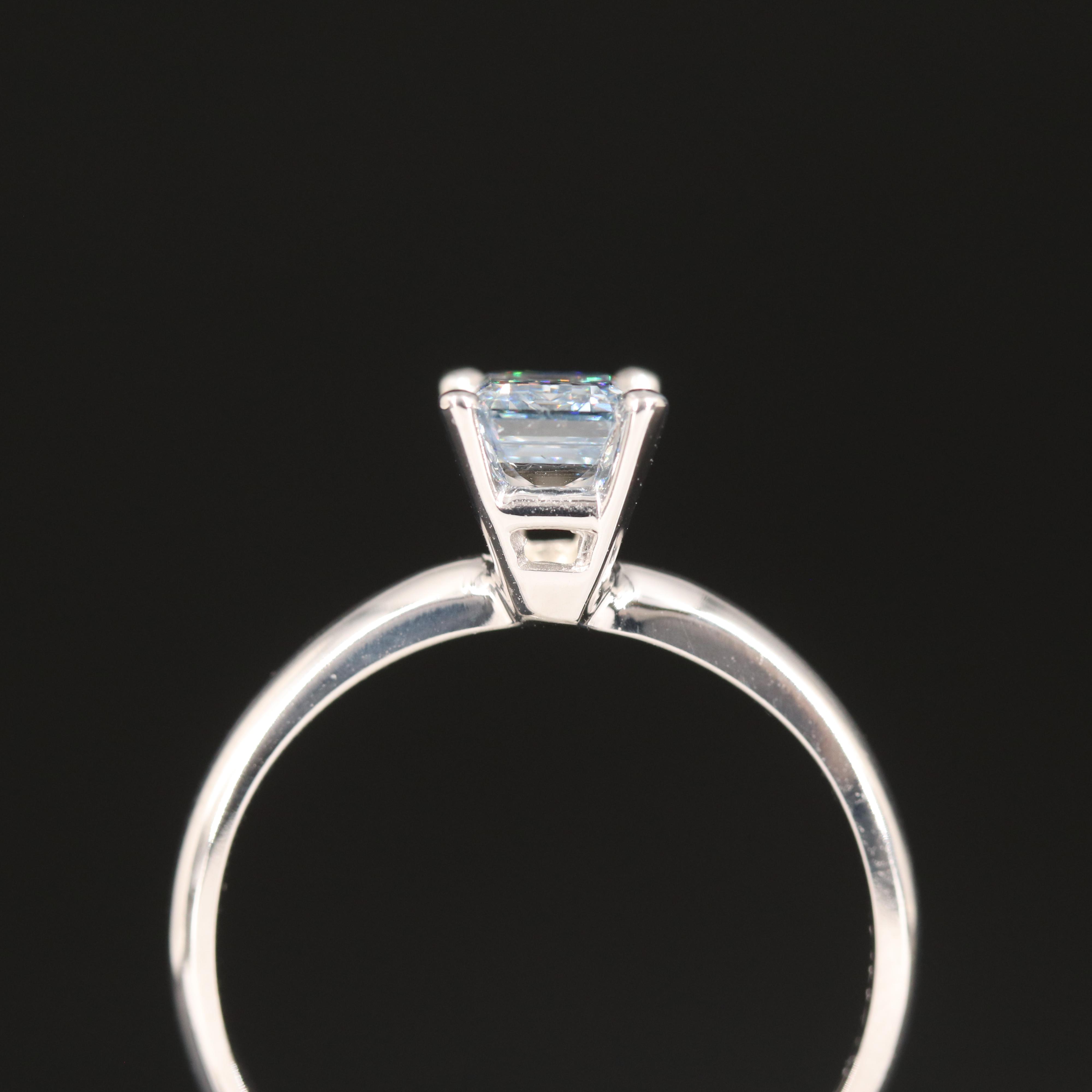 14K 0.92 CT Lab Grown Diamond Solitaire Ring