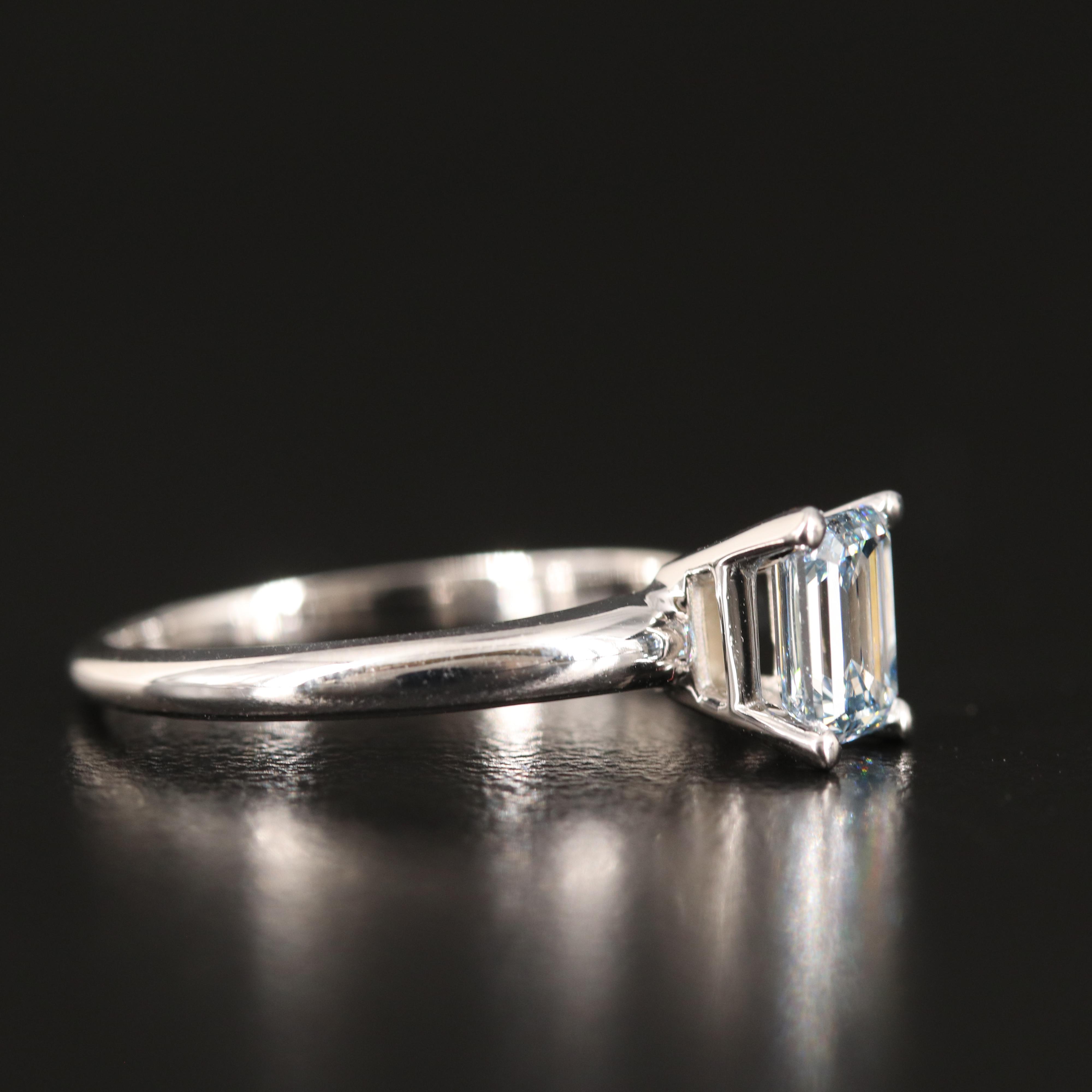 14K 0.92 CT Lab Grown Diamond Solitaire Ring