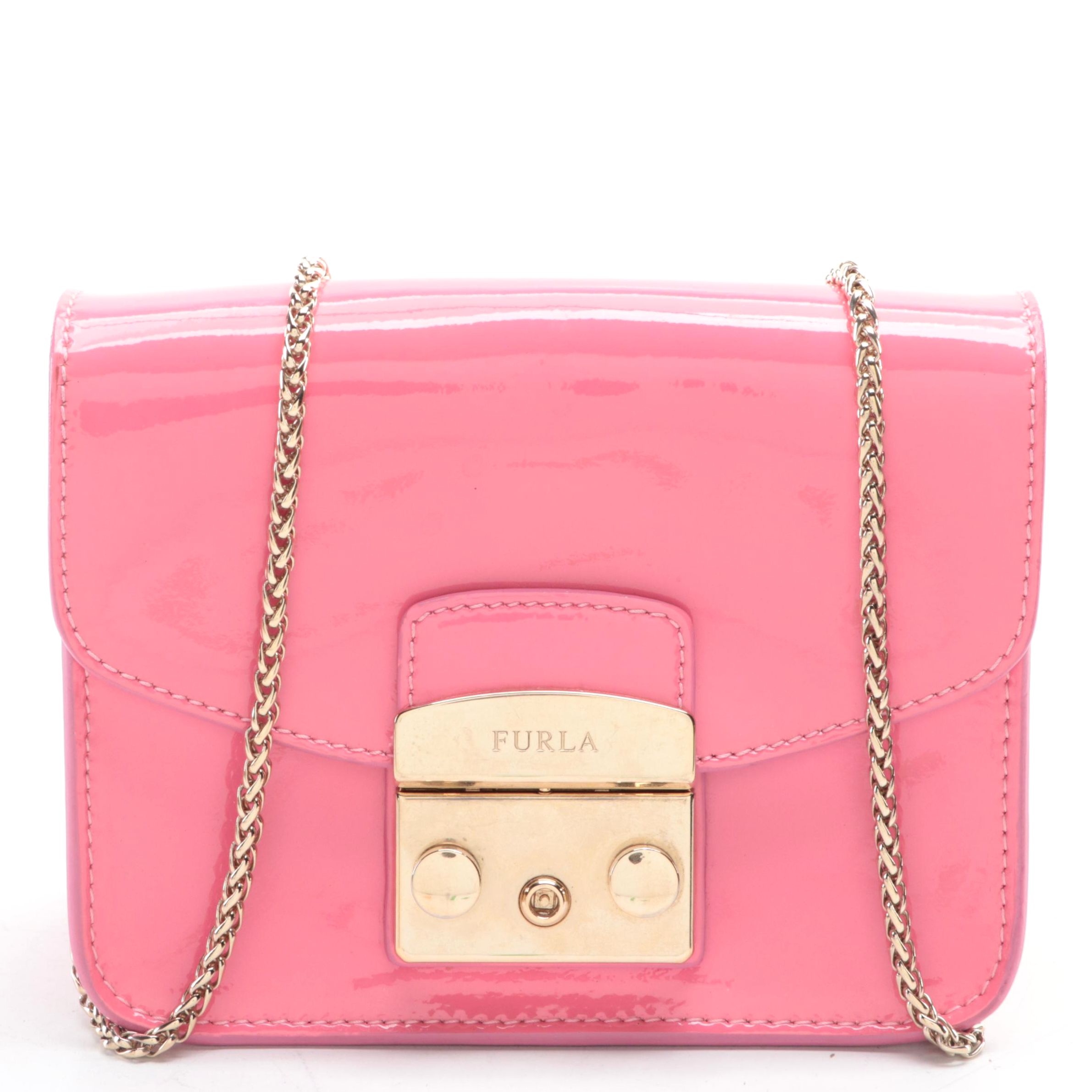 Furla Crossbody Bag in Patent Leather