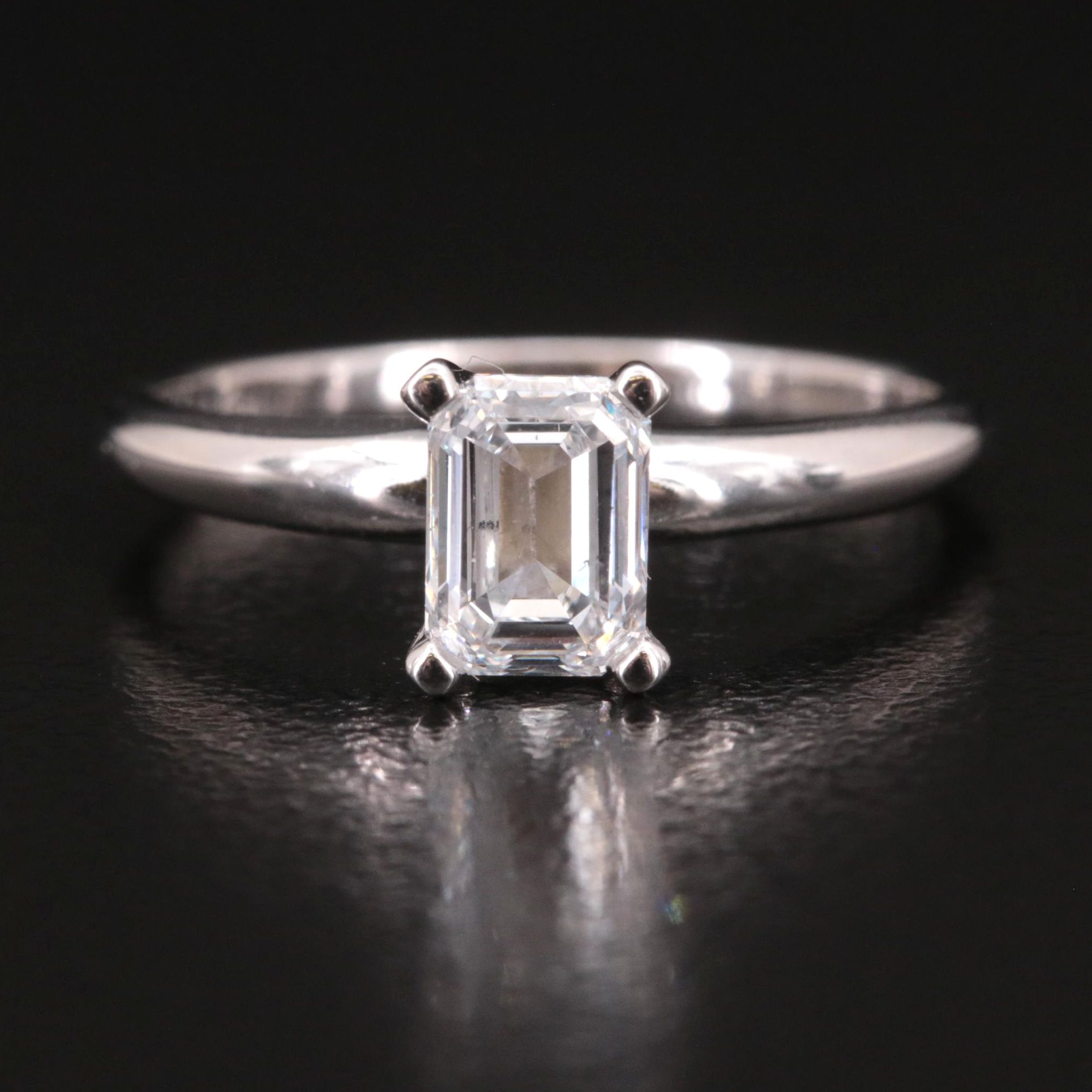 14K 0.92 CT Lab Grown Diamond Solitaire Ring