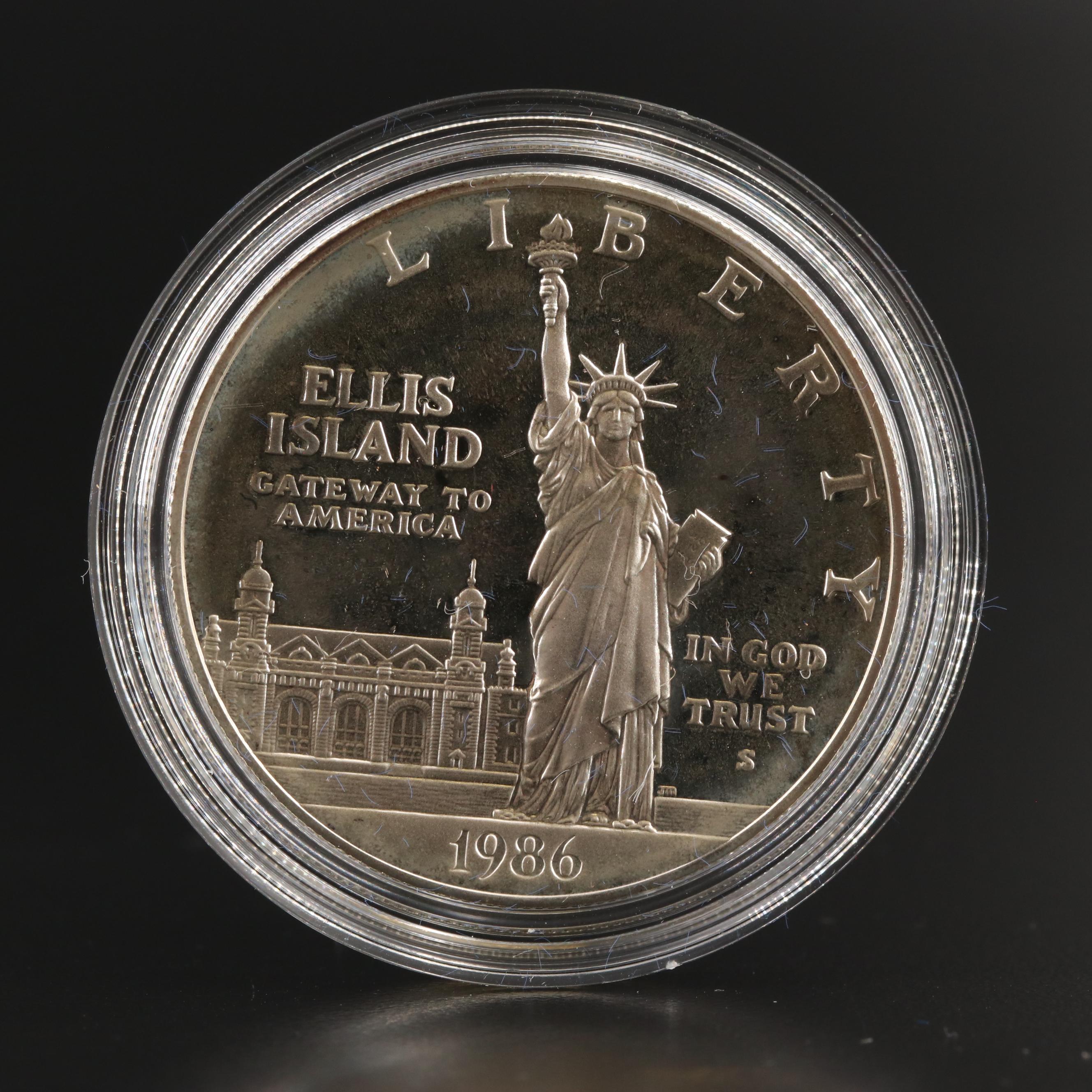 1986 Liberty Commemorative Proof Two-Coin Set