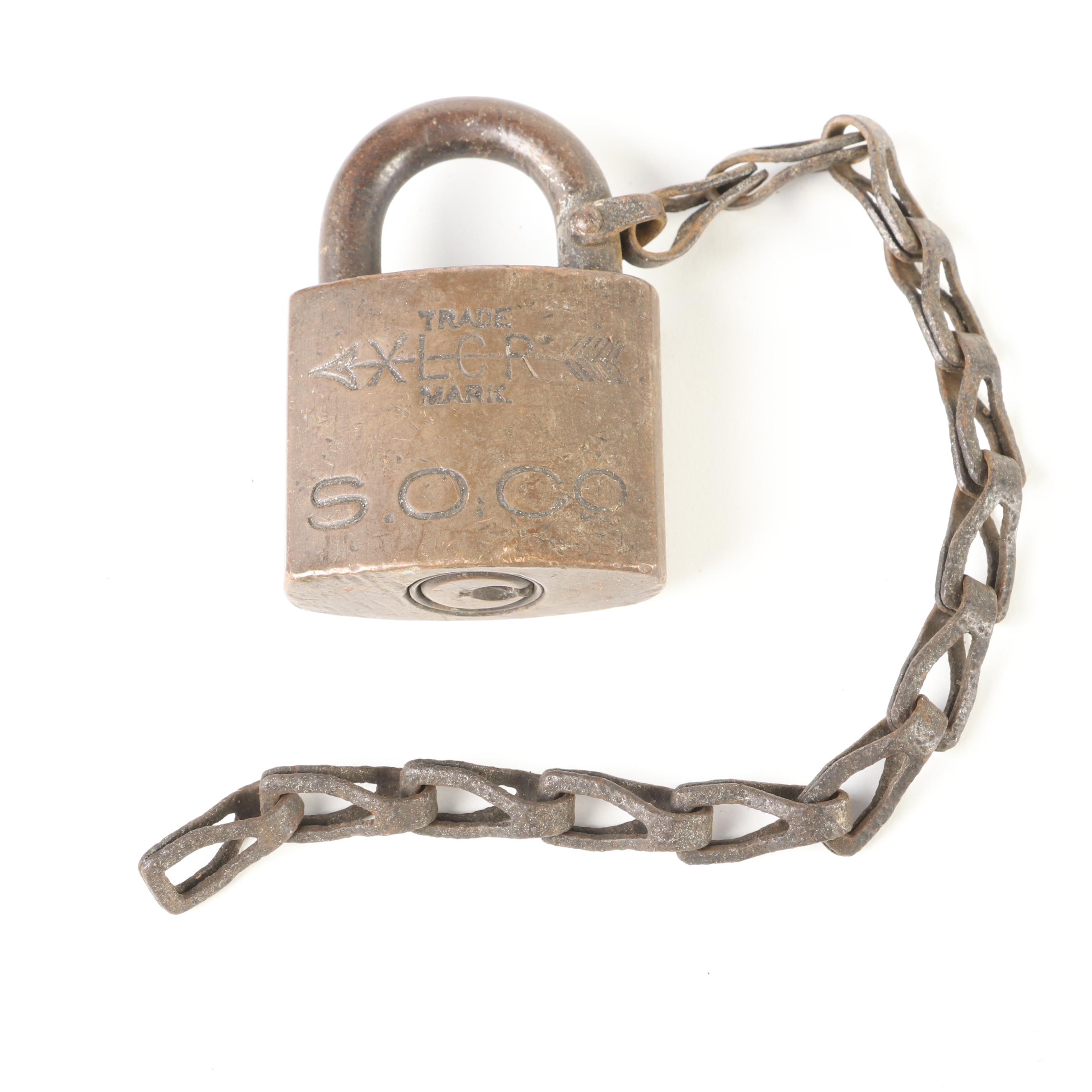 Skeleton and Other Keys with                                            Padlocks