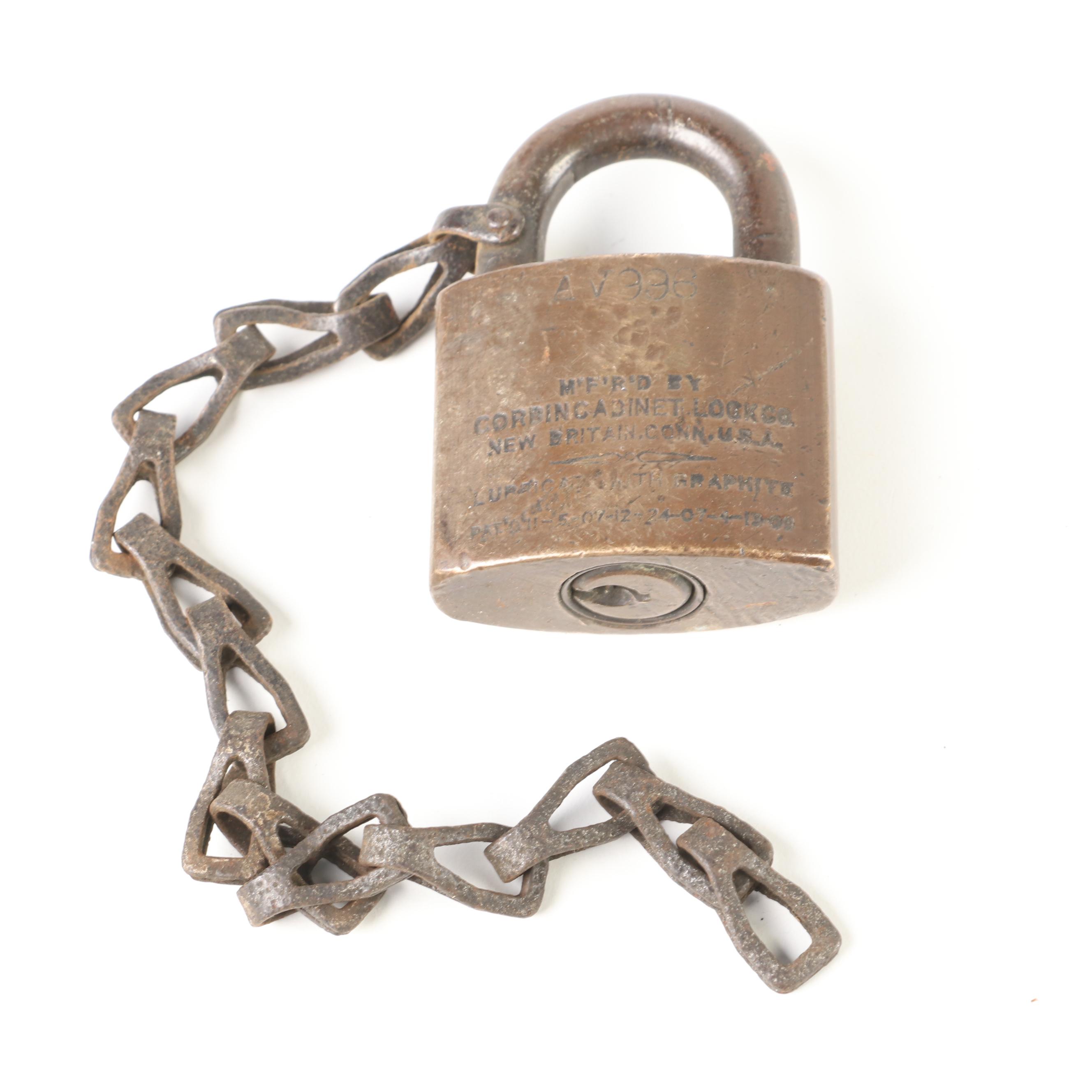 Skeleton and Other Keys with                                            Padlocks