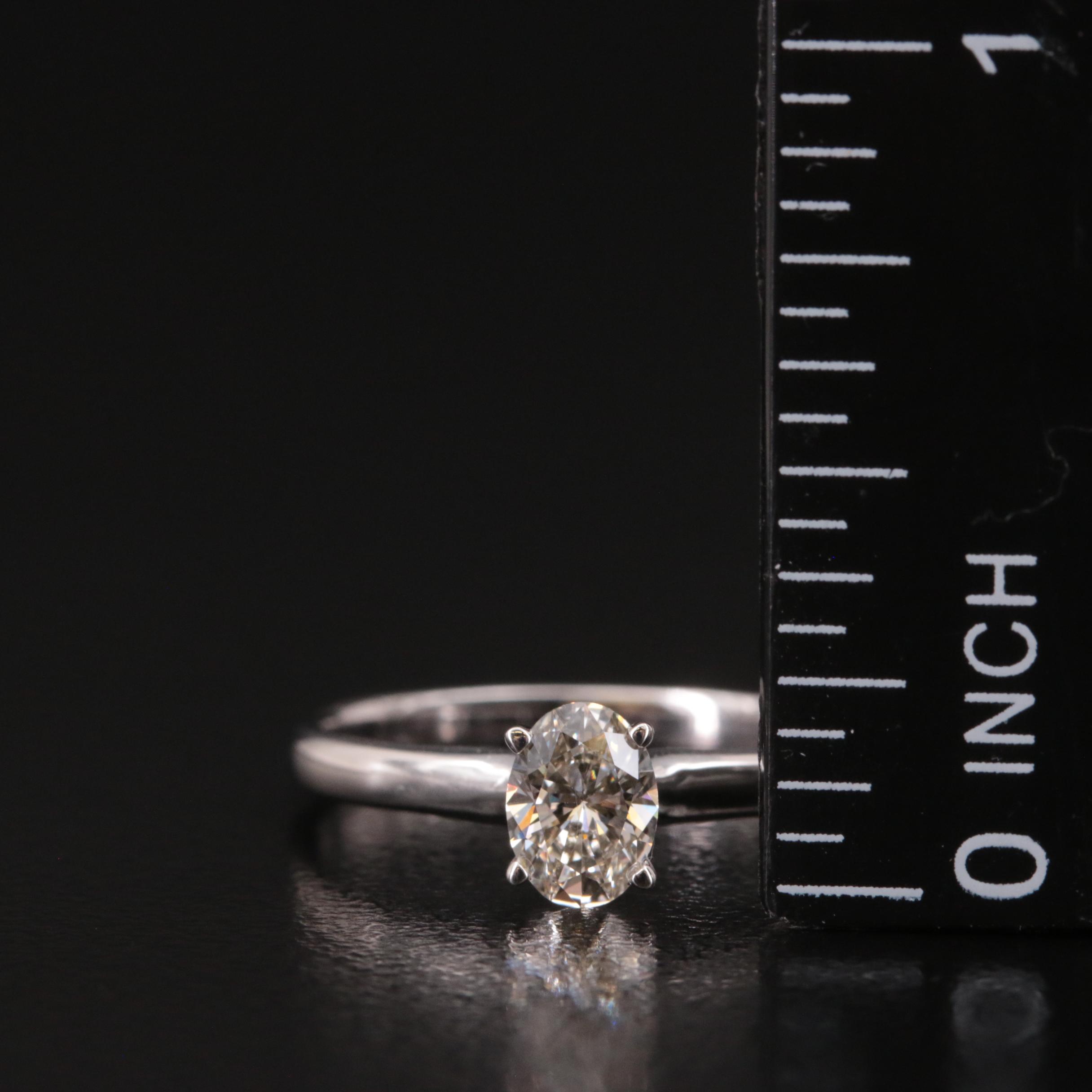 14K 0.53 CT Lab Grown Diamond Solitaire Ring