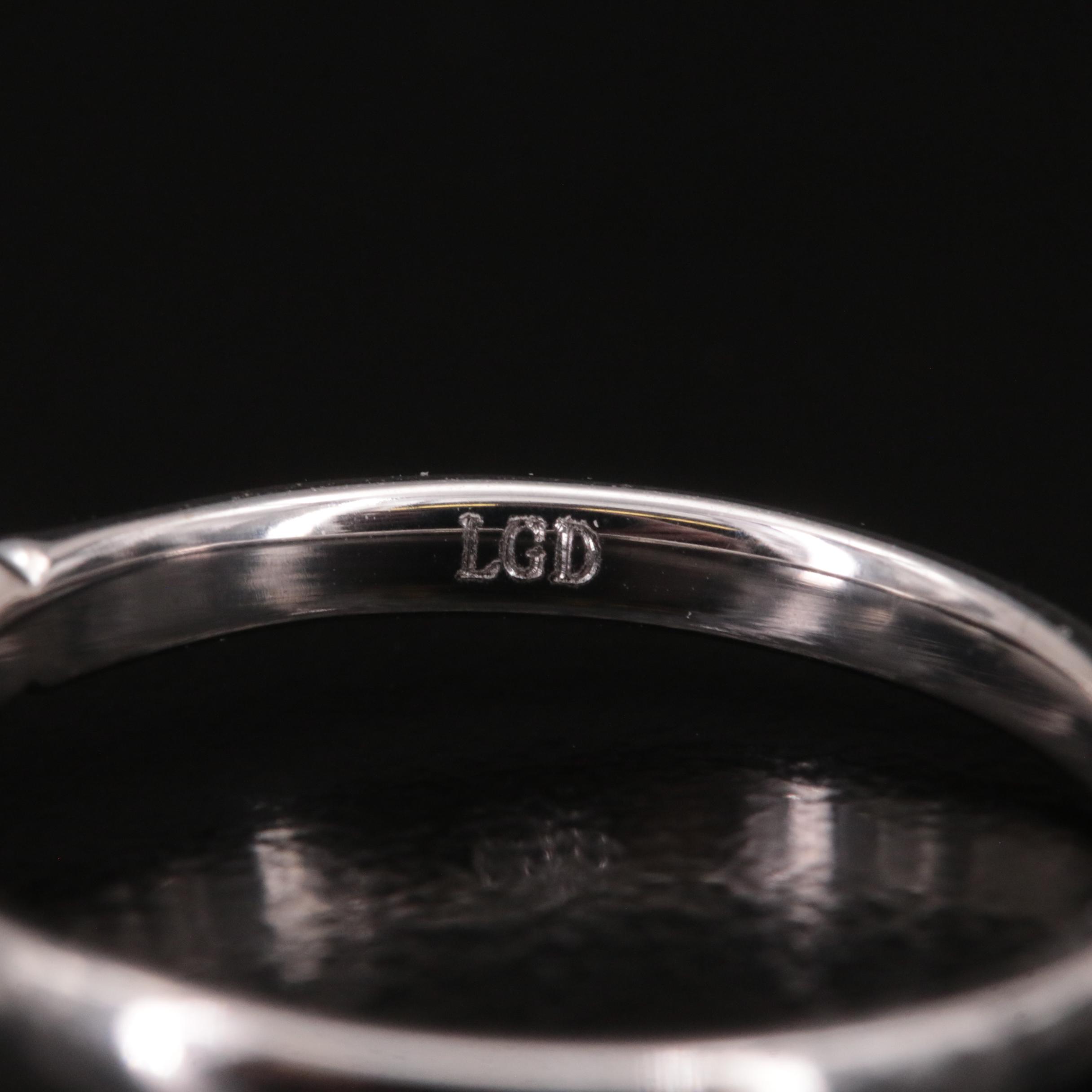 14K 0.53 CT Lab Grown Diamond Solitaire Ring