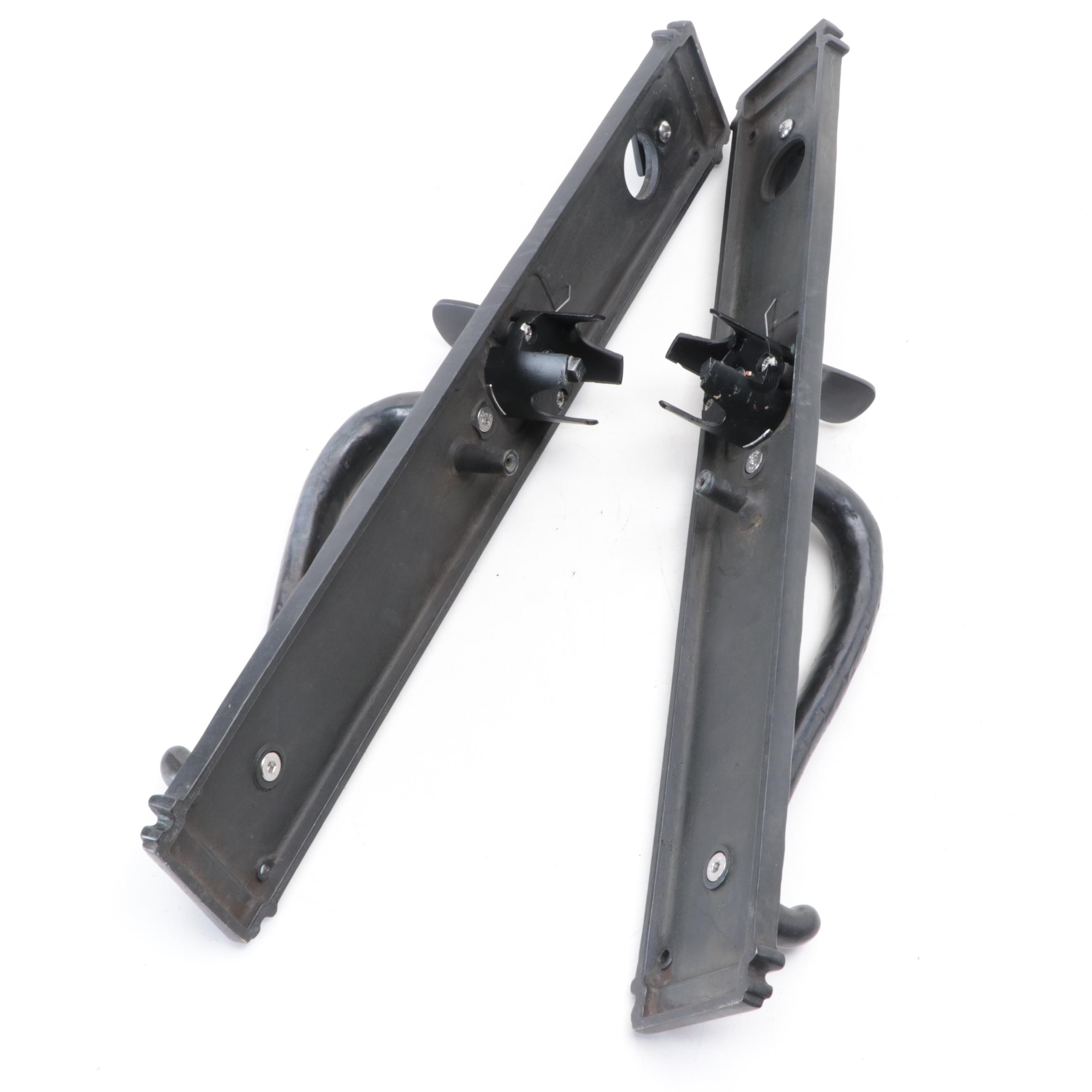 Solid Bronze Entrance Door Sets with Spring Assisted Round Knobs