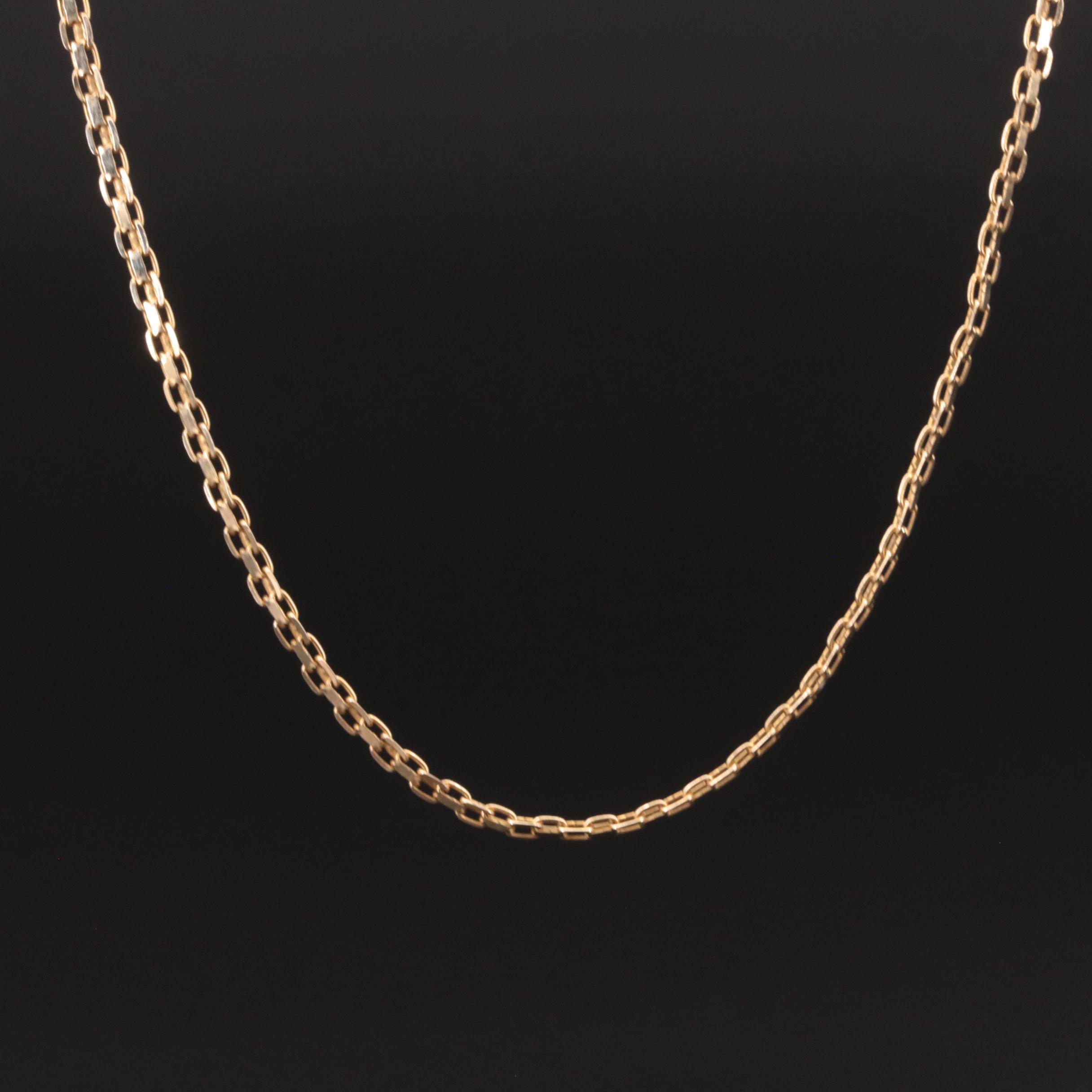 14K Bismark Chain Necklace