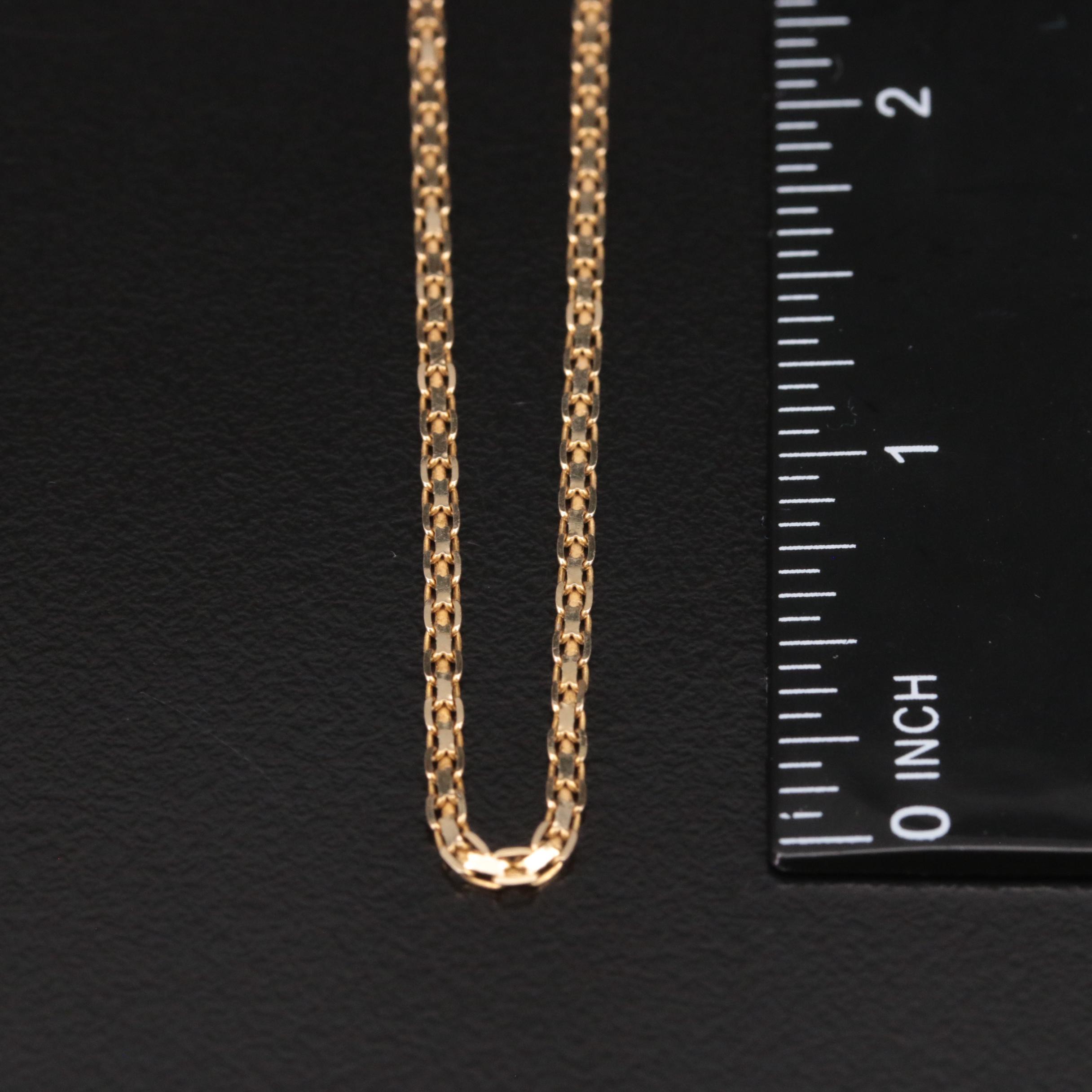 14K Bismark Chain Necklace