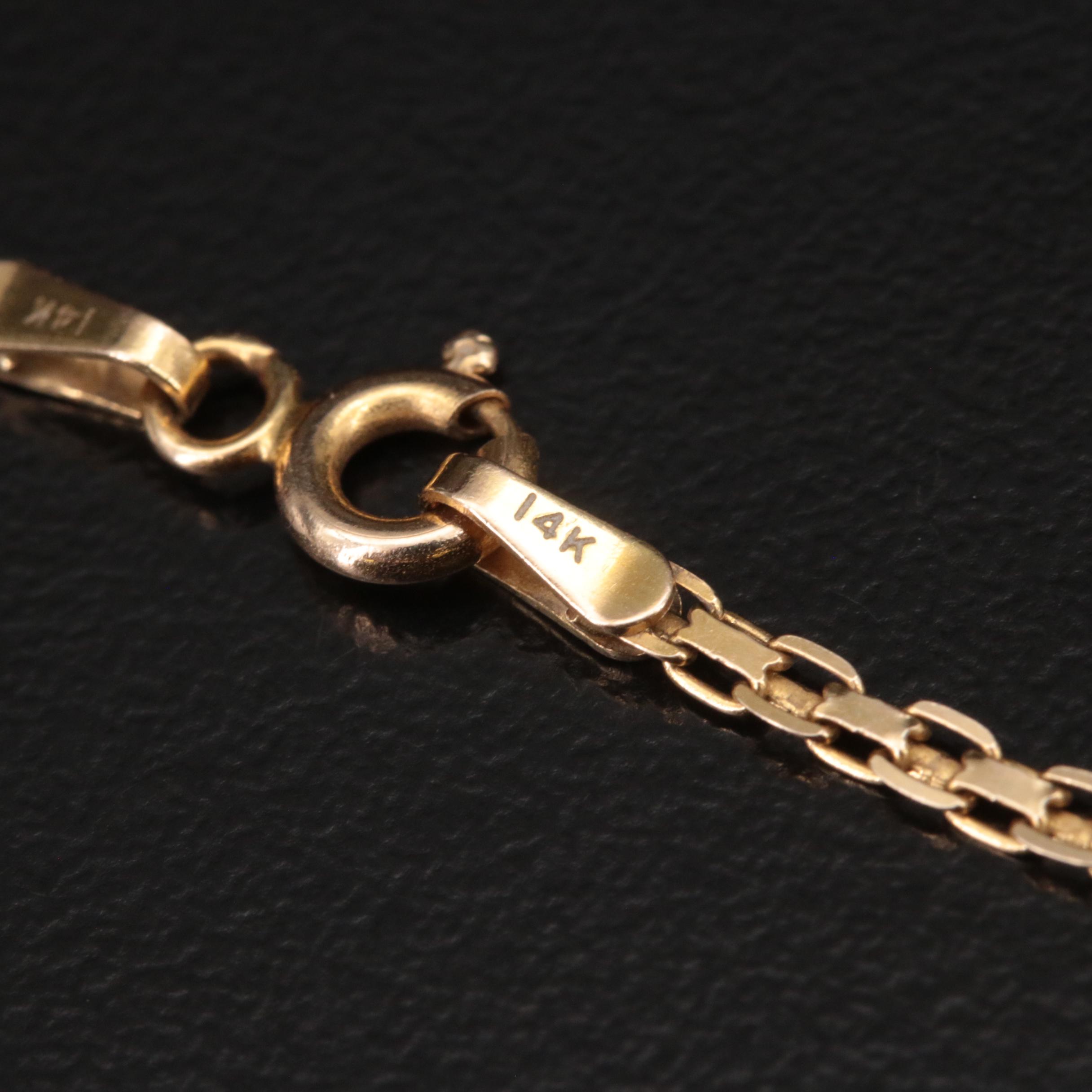 14K Bismark Chain Necklace