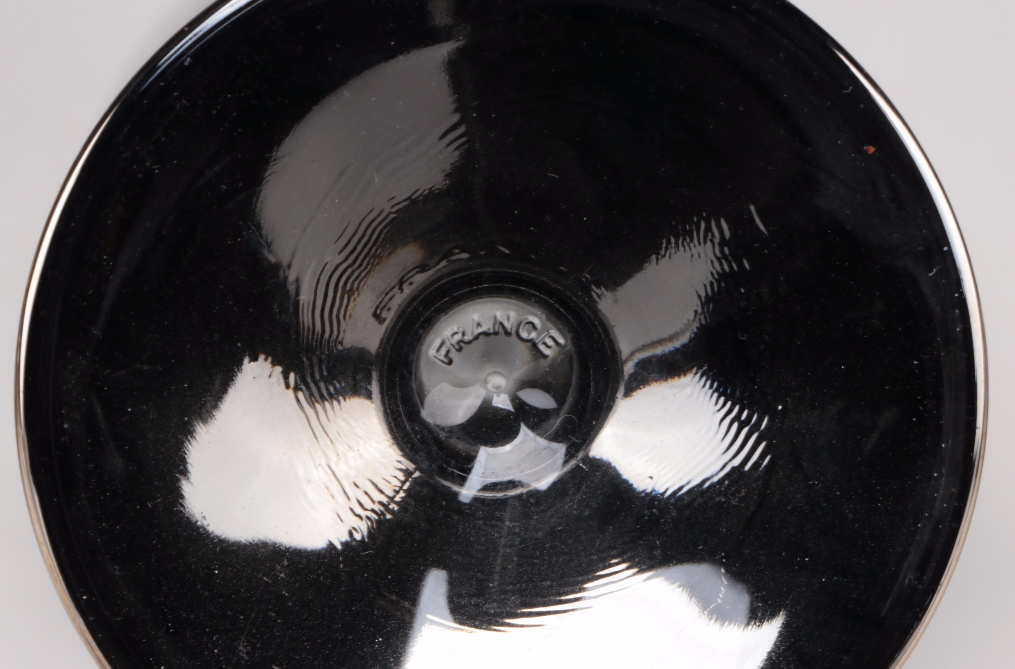 Dorothy Thorpe French Cocktail Glasses, Mid to Late 20th Century