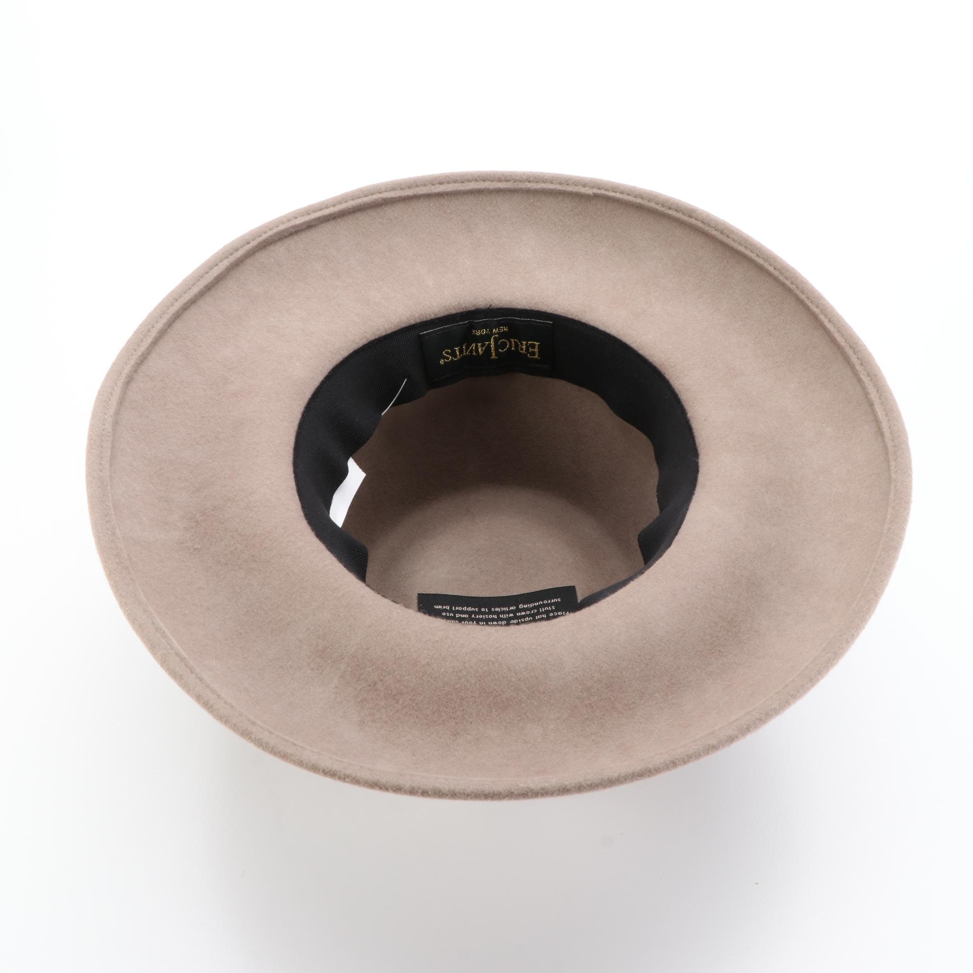 Eric Javits Fedora Hat in Wool Felt