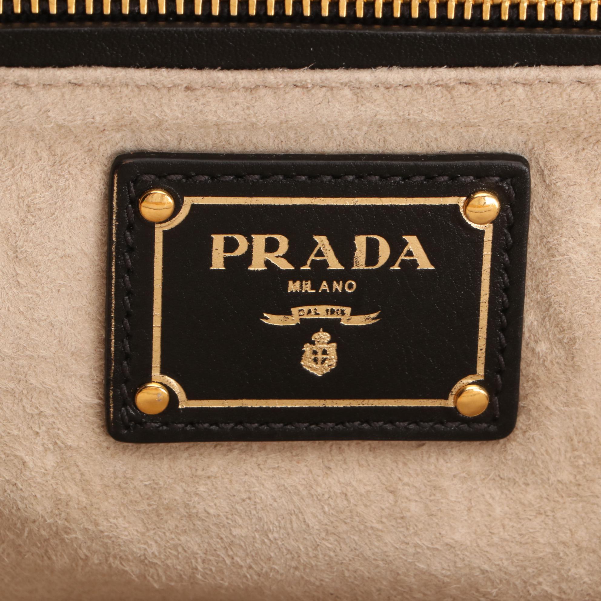 Prada Small Hard Frame Double-Zip Handbag in Leopard-Printed Calf Hair/Leather