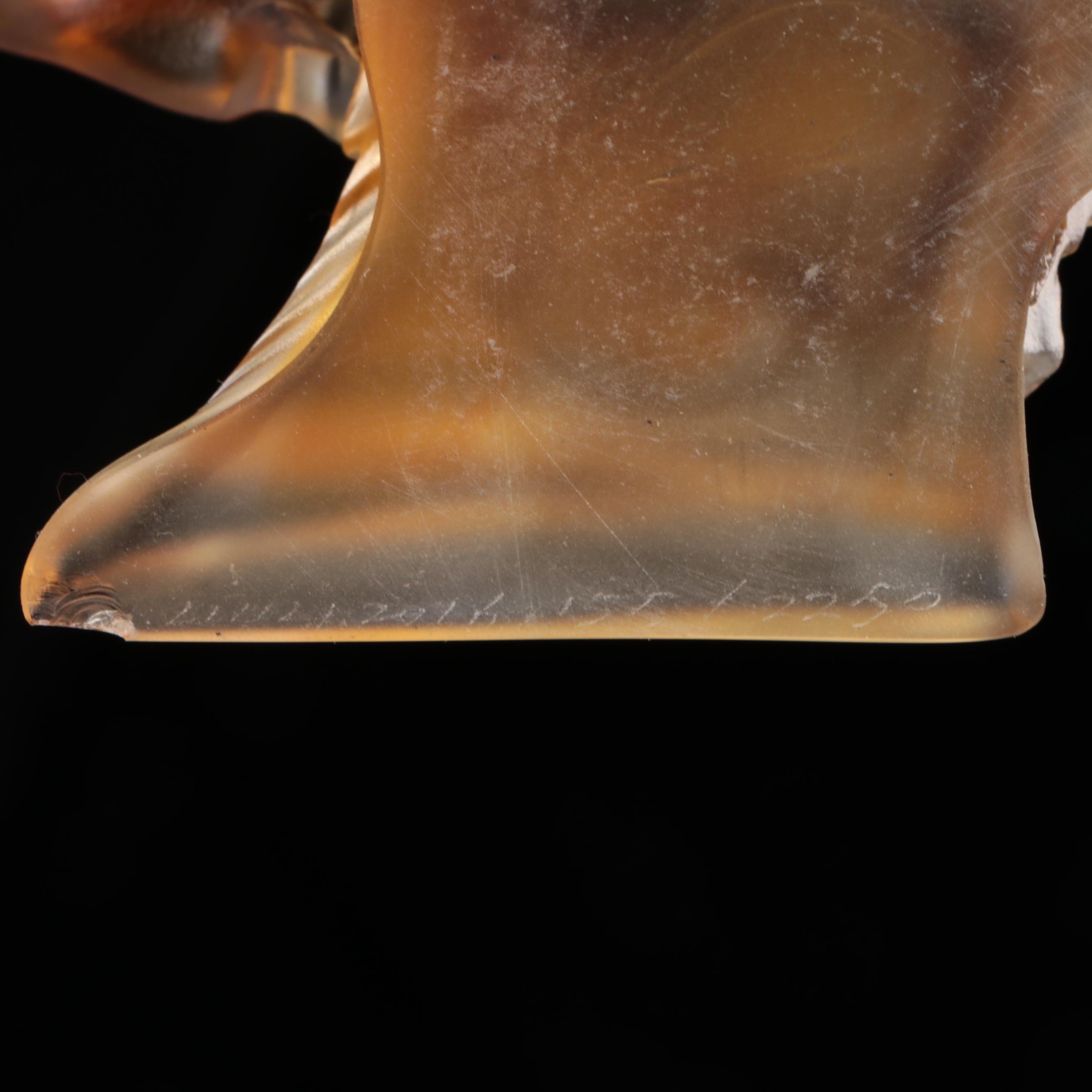 Liuli Crystal Asian Zodiac Horse Figurine