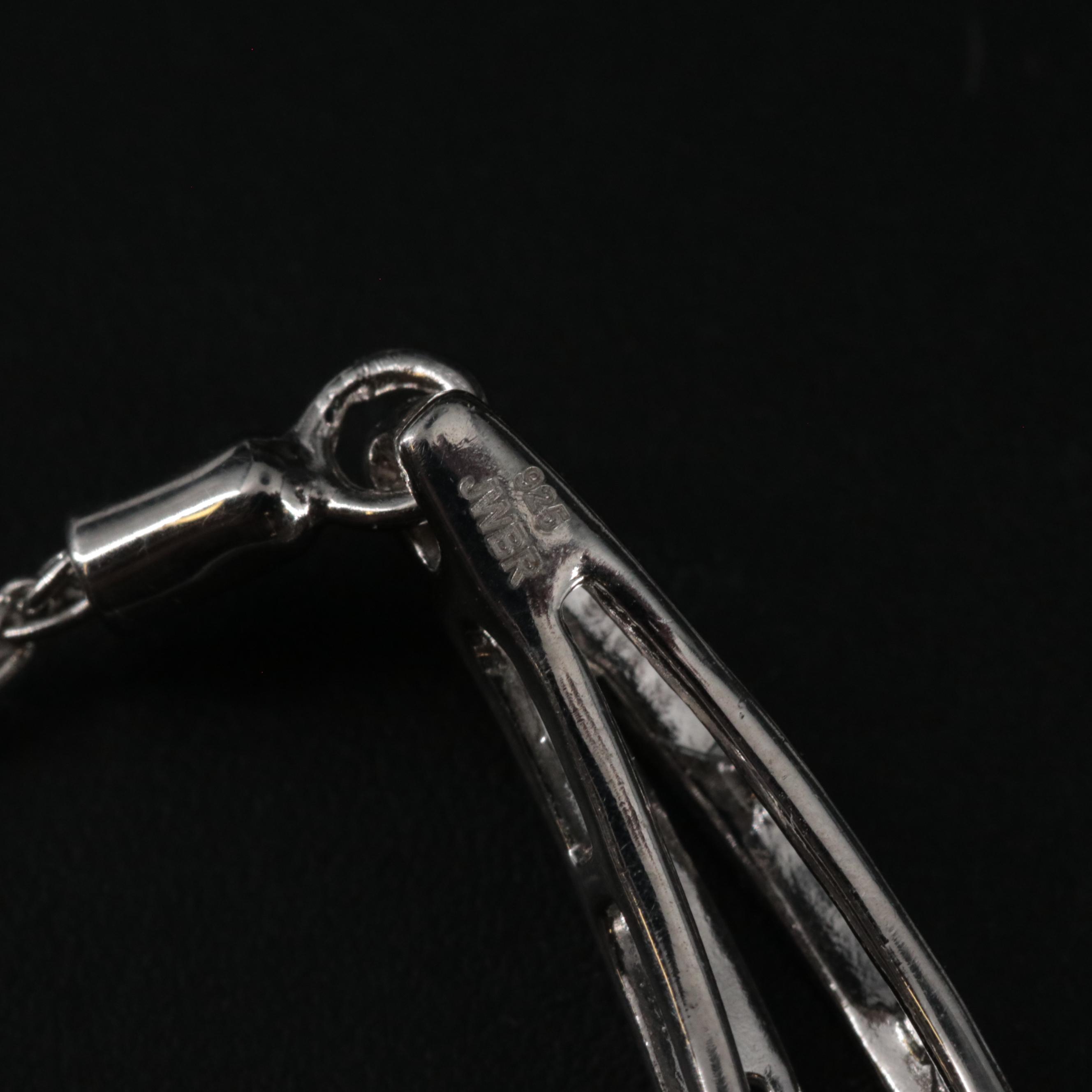 Sterling Silver Sapphire Bracelet