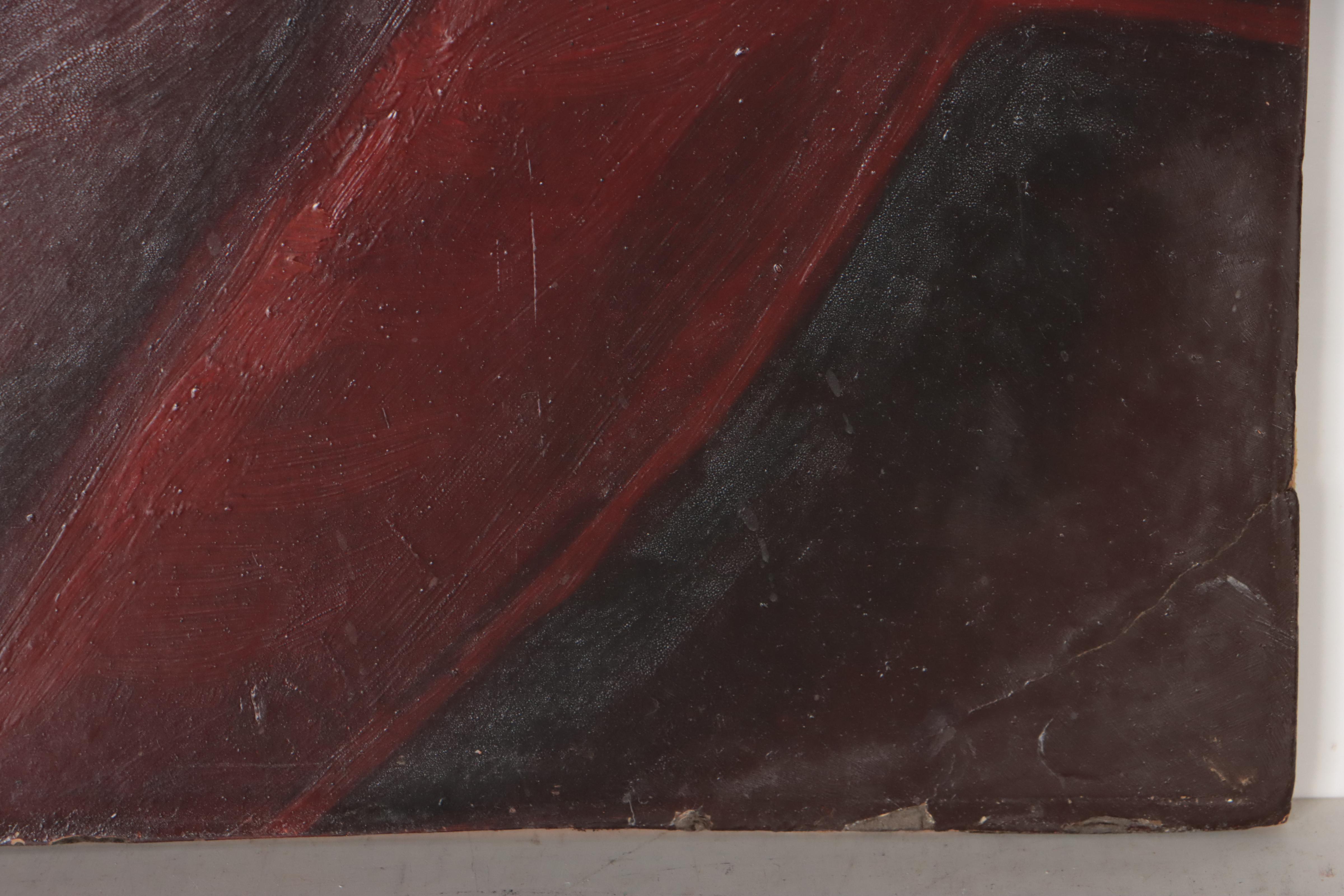 Portrait Oil Painting of French Cavalier, 19th Century