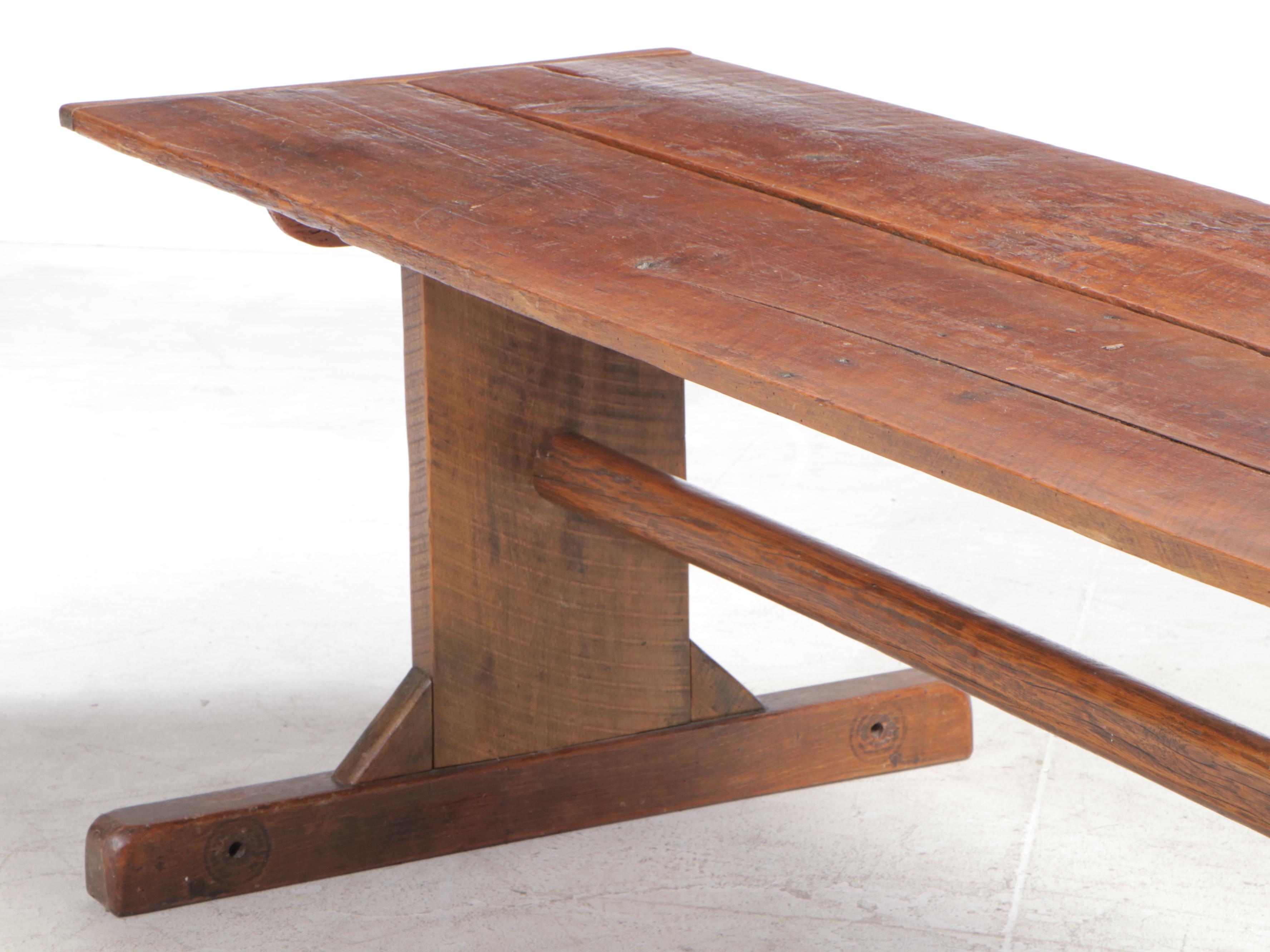 Nine-Piece American Colonial Style Dining Set