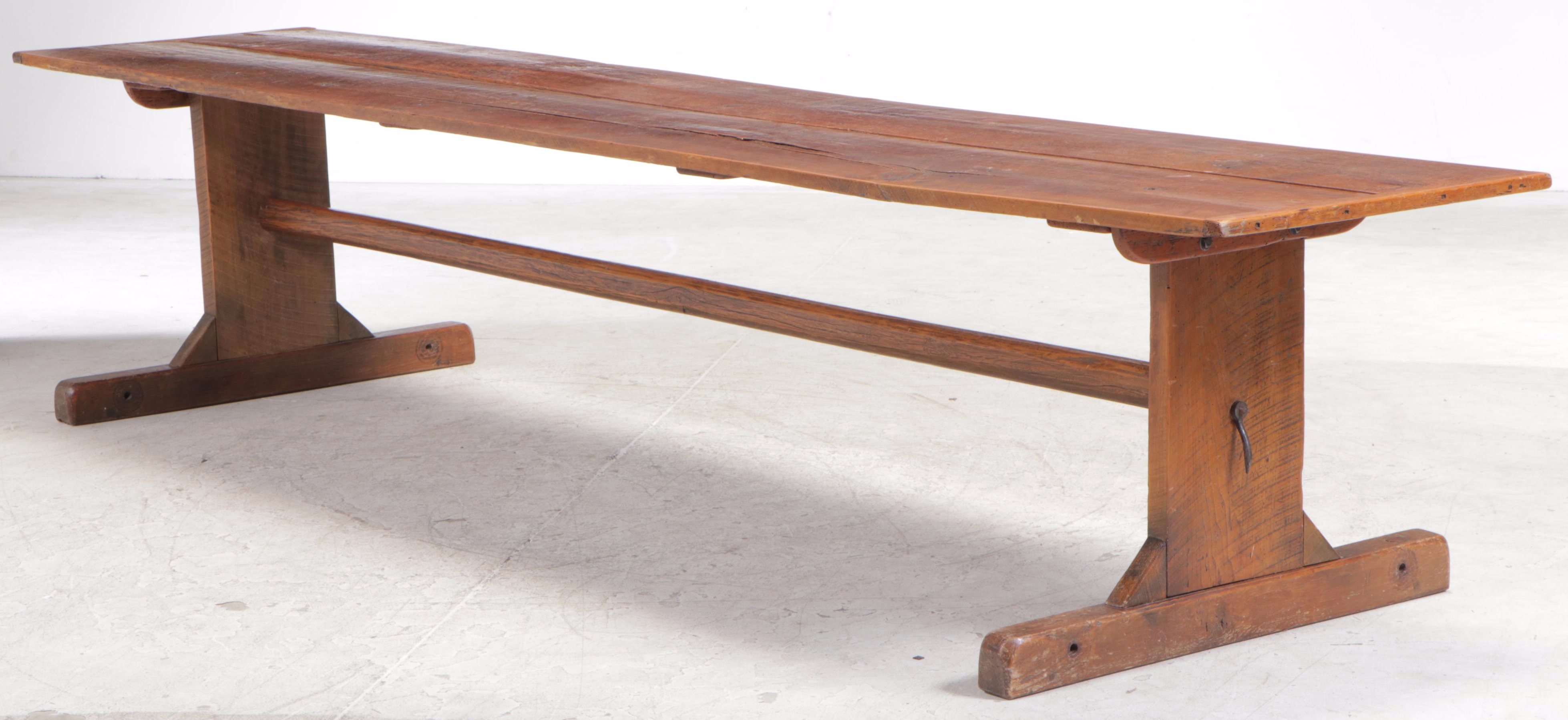 Nine-Piece American Colonial Style Dining Set