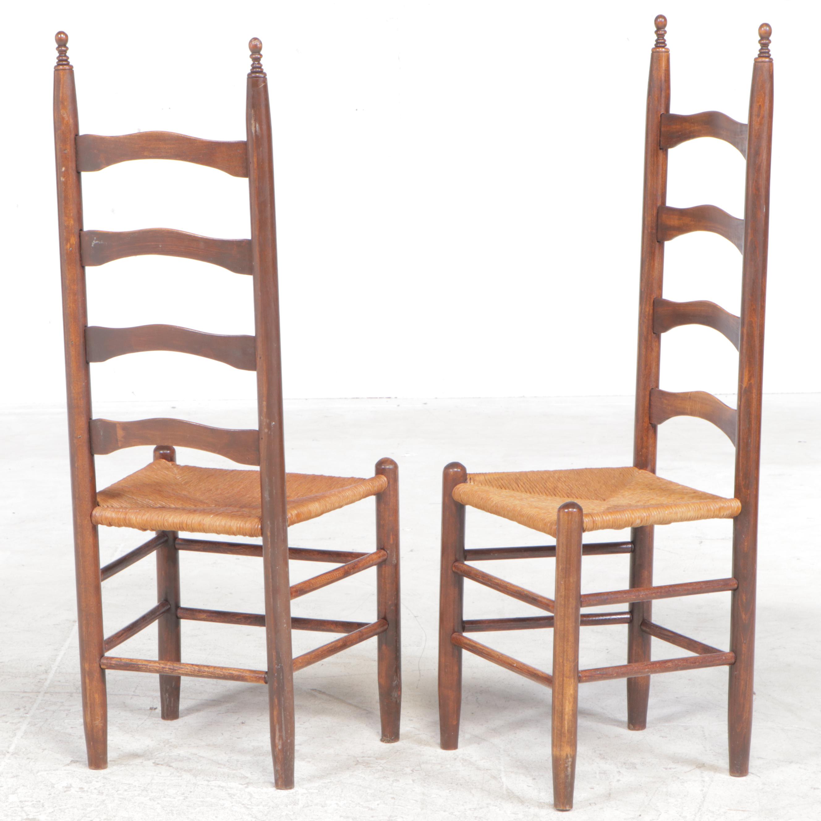Nine-Piece American Colonial Style Dining Set