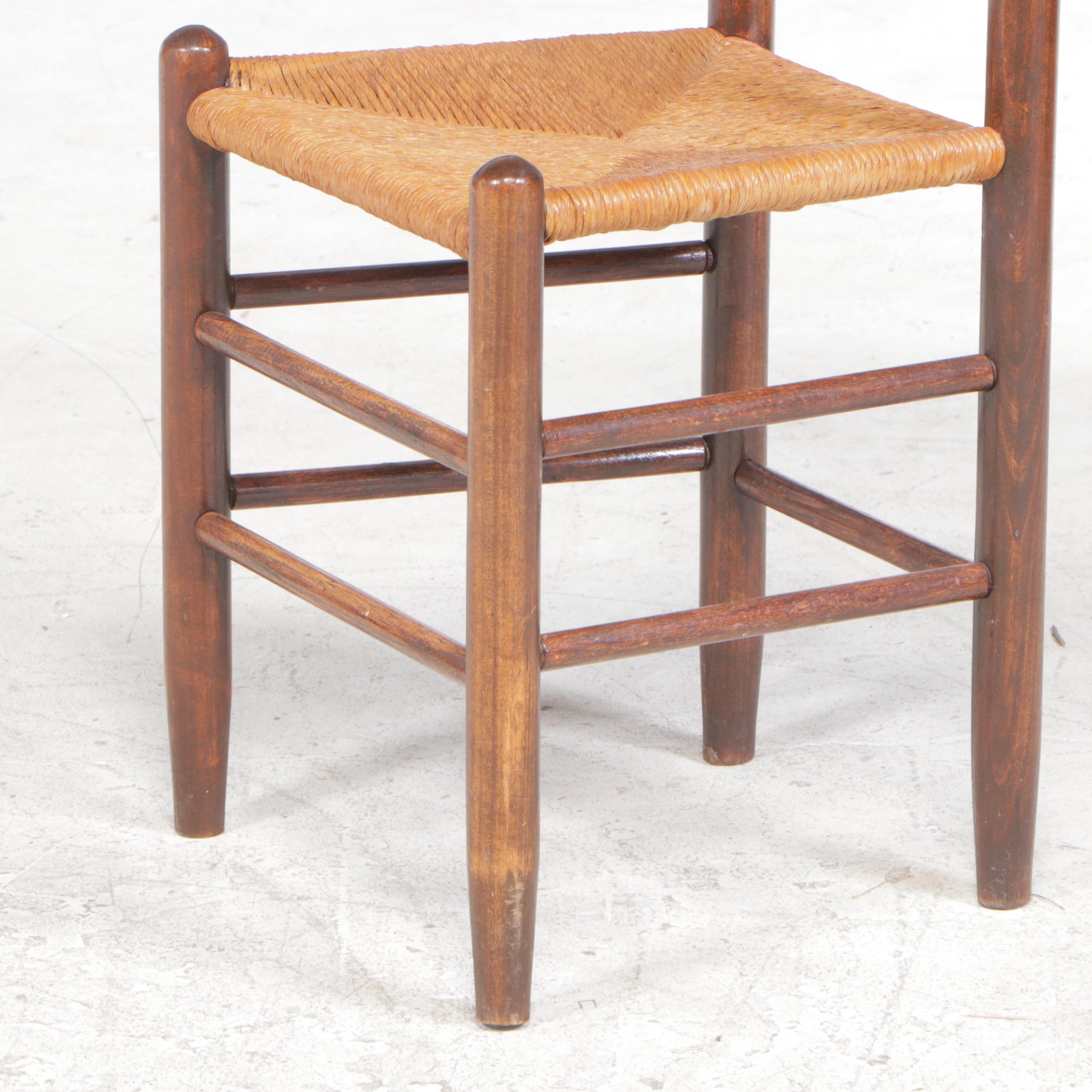 Nine-Piece American Colonial Style Dining Set