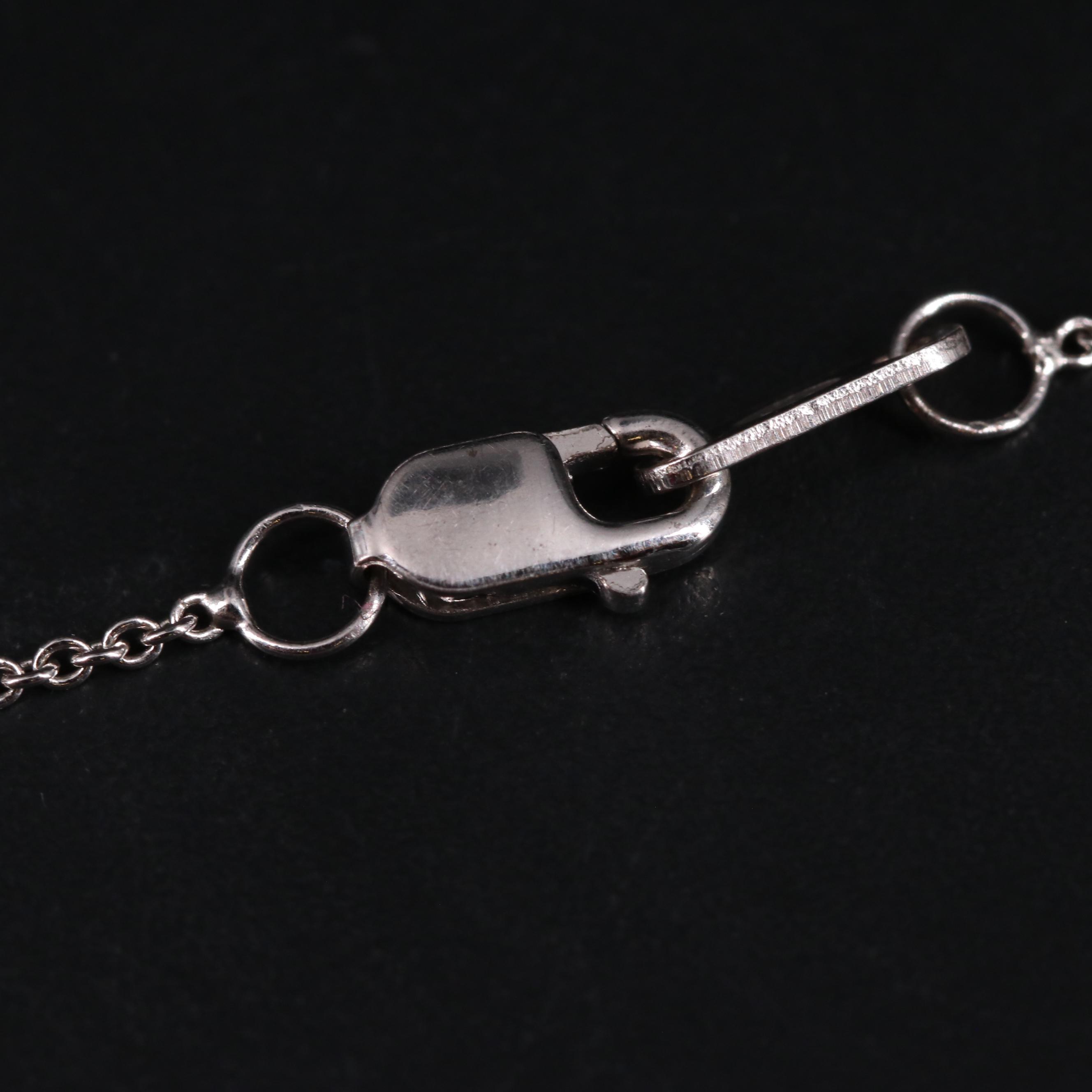 Sterling Silver Amethyst, Topaz, and Diamond Mom Necklace