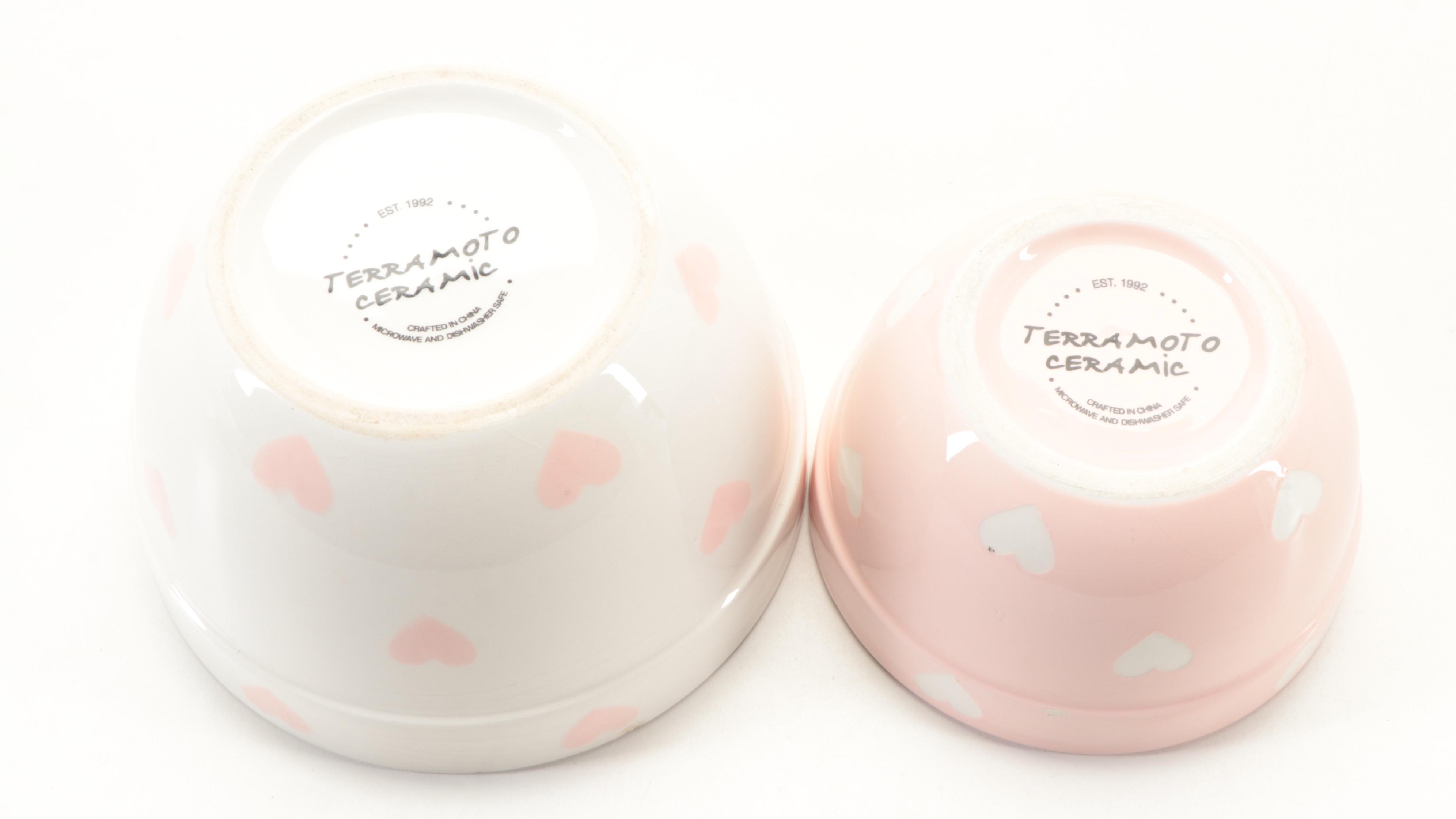 Maioliche Jessica Italian Chop Plates with Other Ceramic Dinnerware