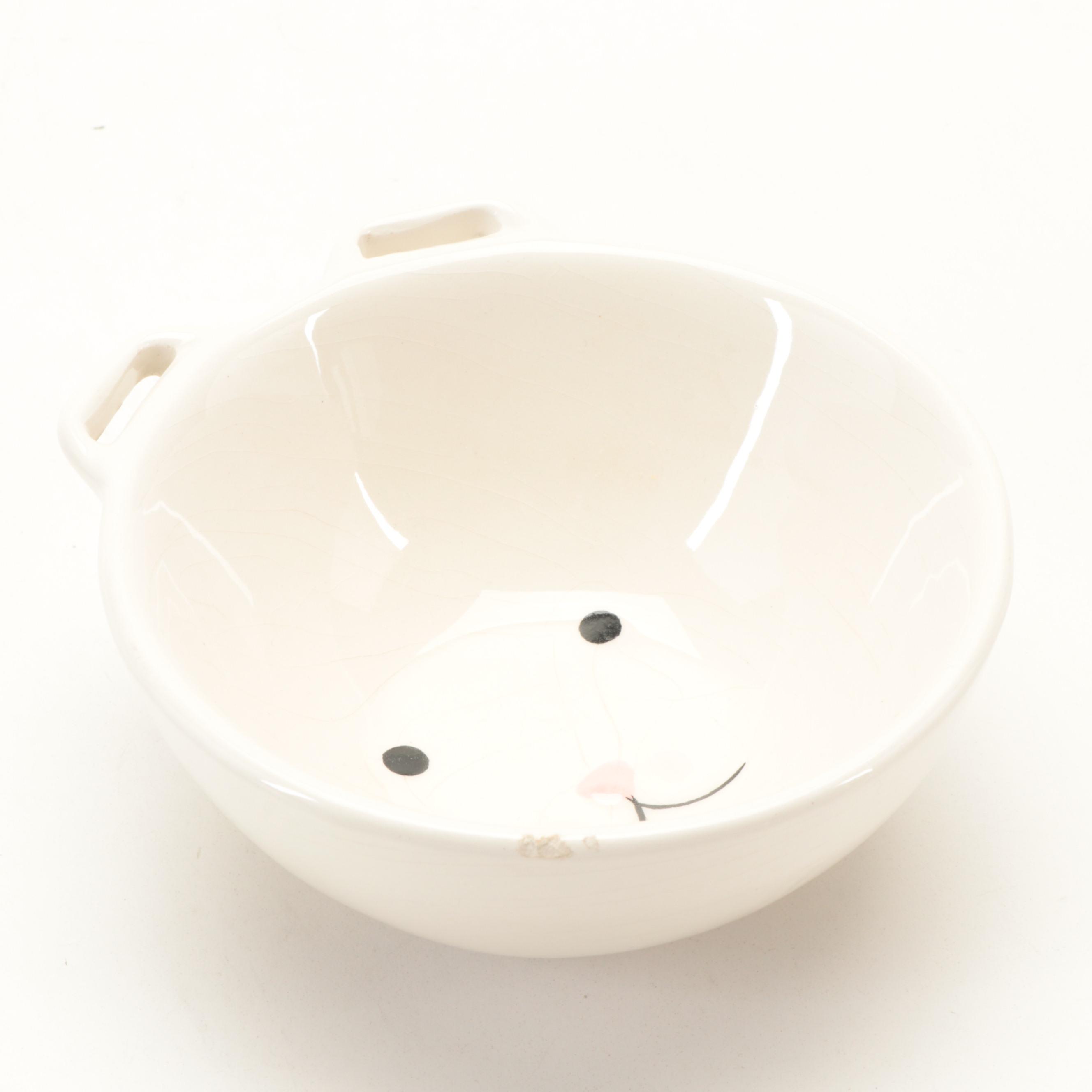 Maioliche Jessica Italian Chop Plates with Other Ceramic Dinnerware