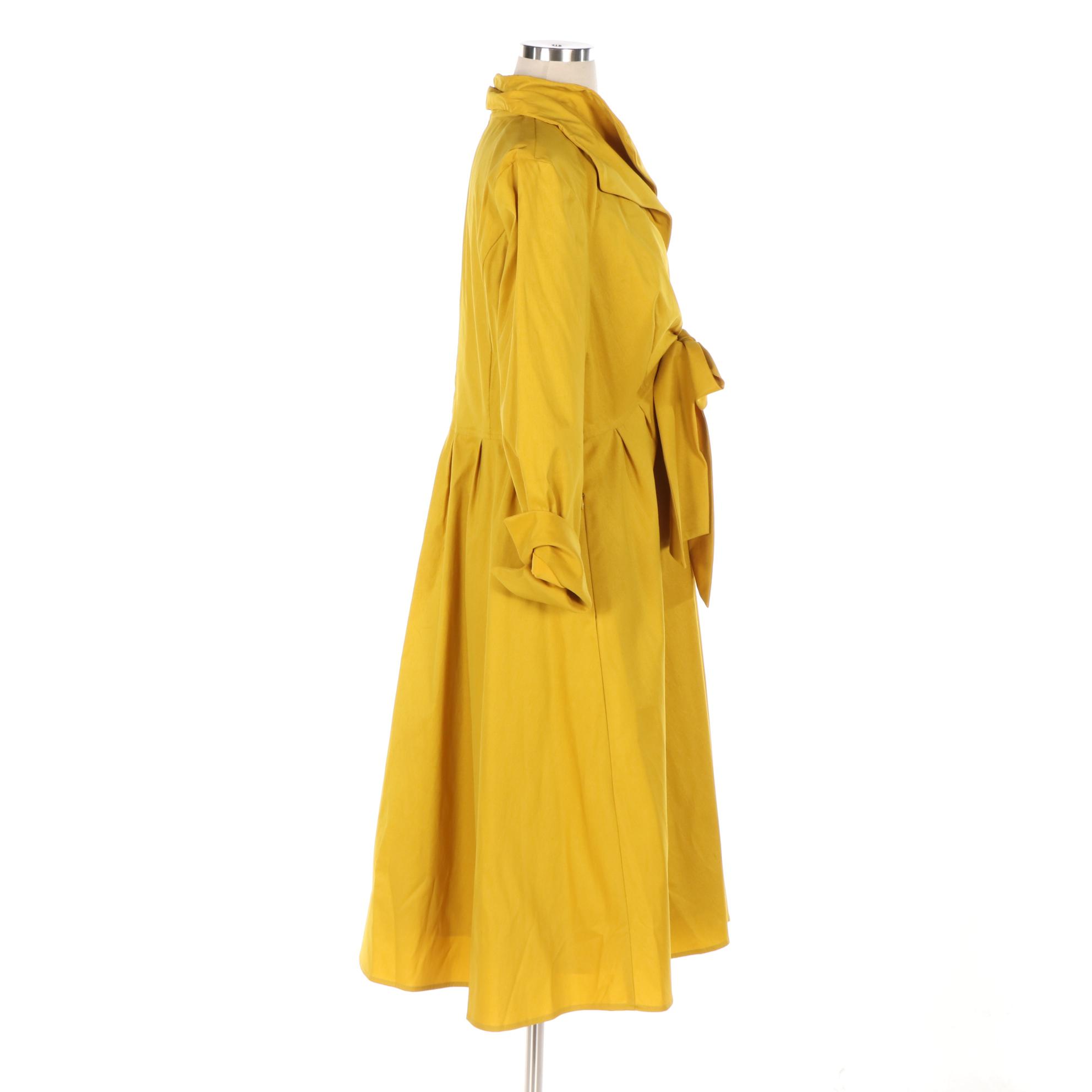 Samuel Dong Double Collar Long Jacket