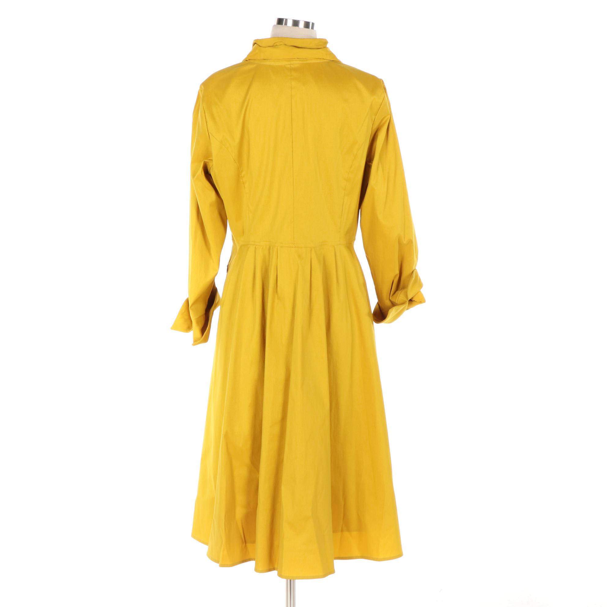 Samuel Dong Double Collar Long Jacket