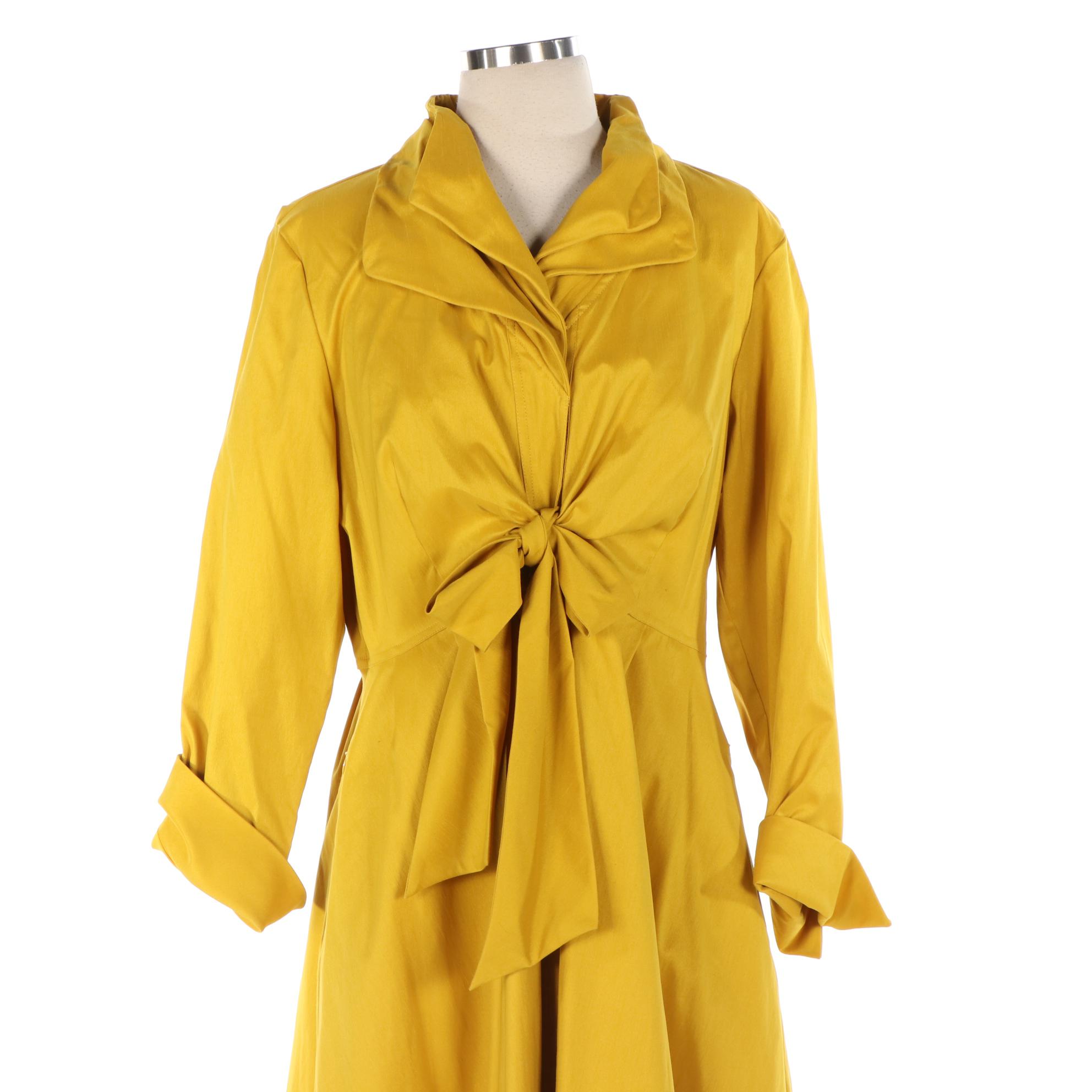 Samuel Dong Double Collar Long Jacket