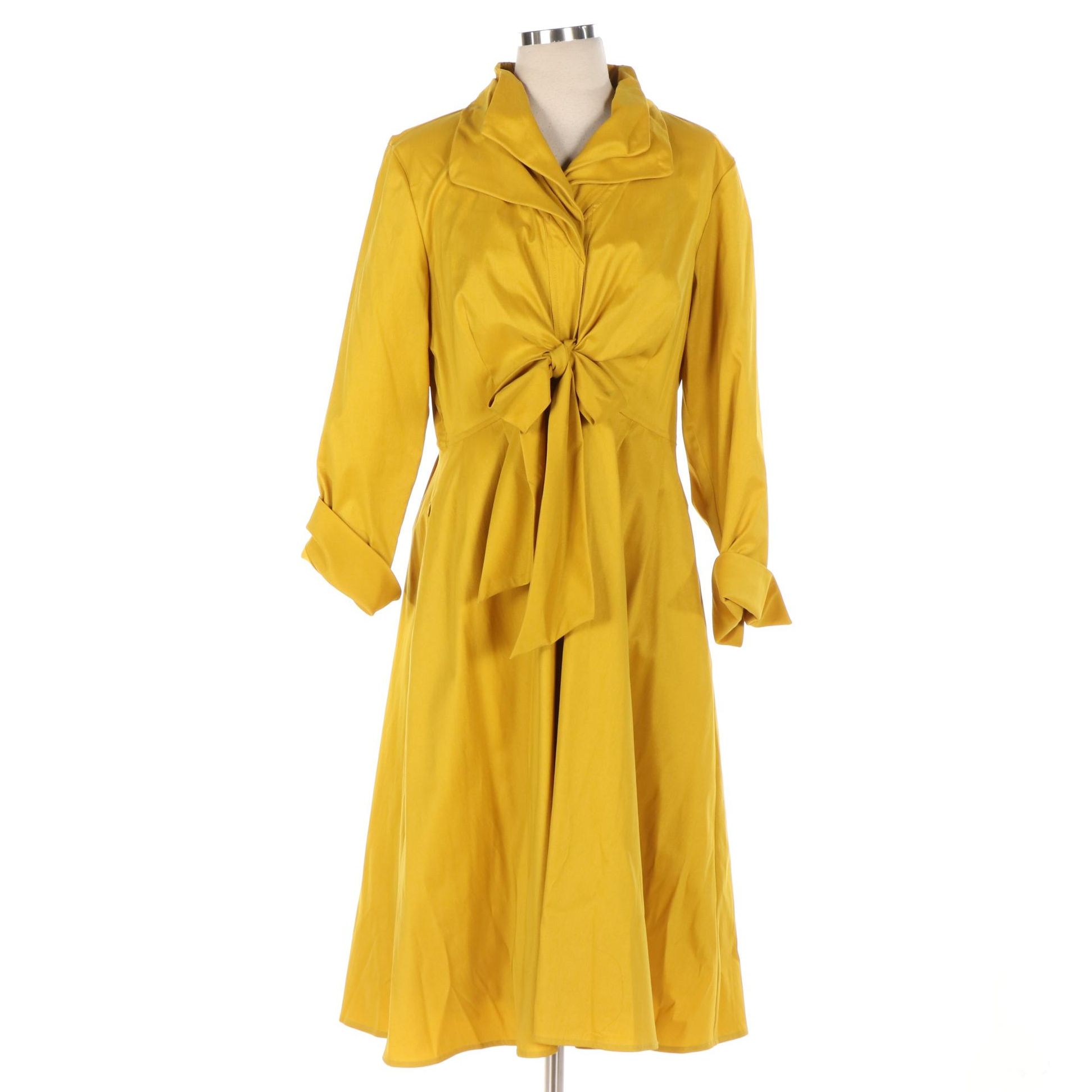 Samuel Dong Double Collar Long Jacket