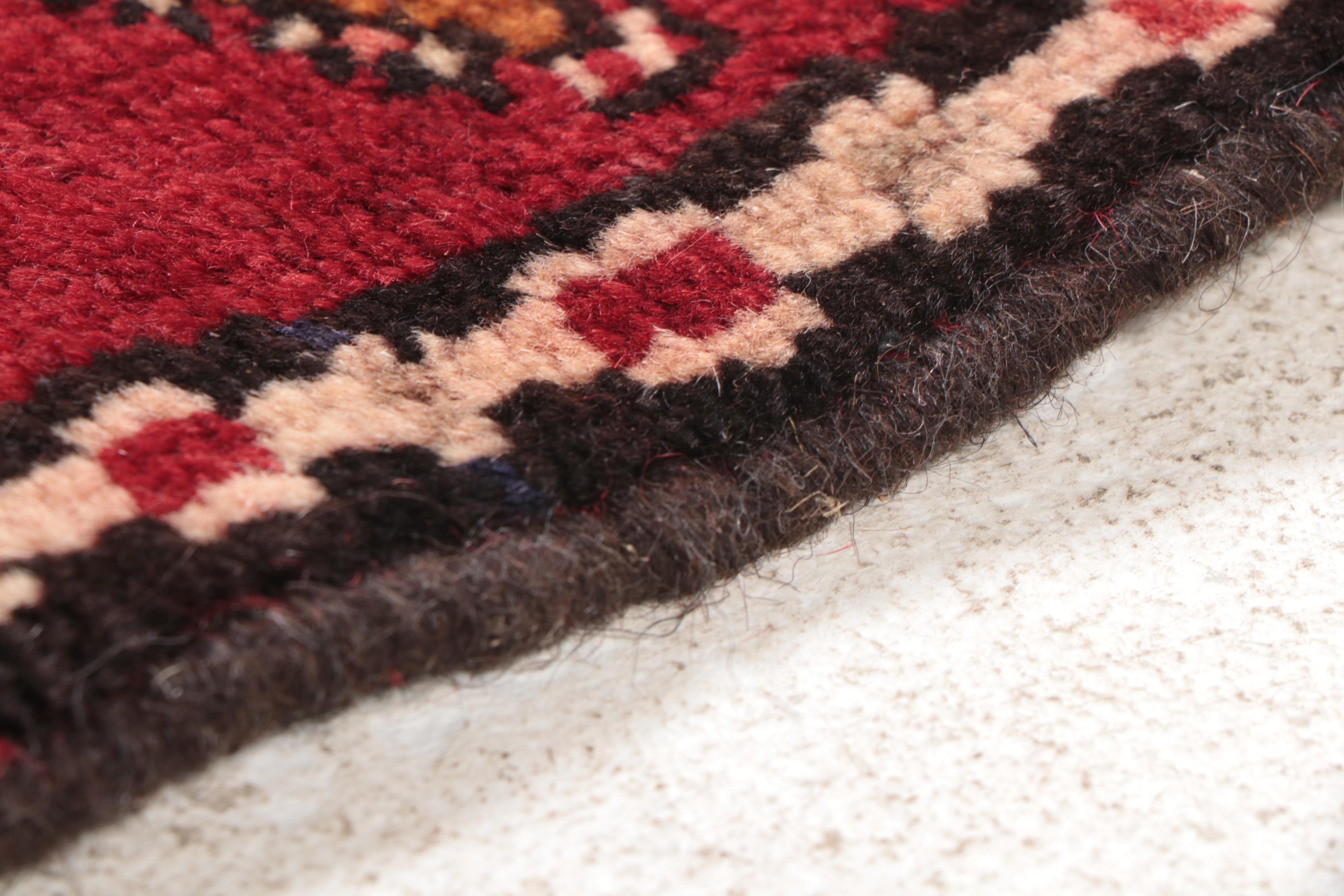 2'1 x 14'7 Hand-Knotted Persian Karaja Carpet Runner