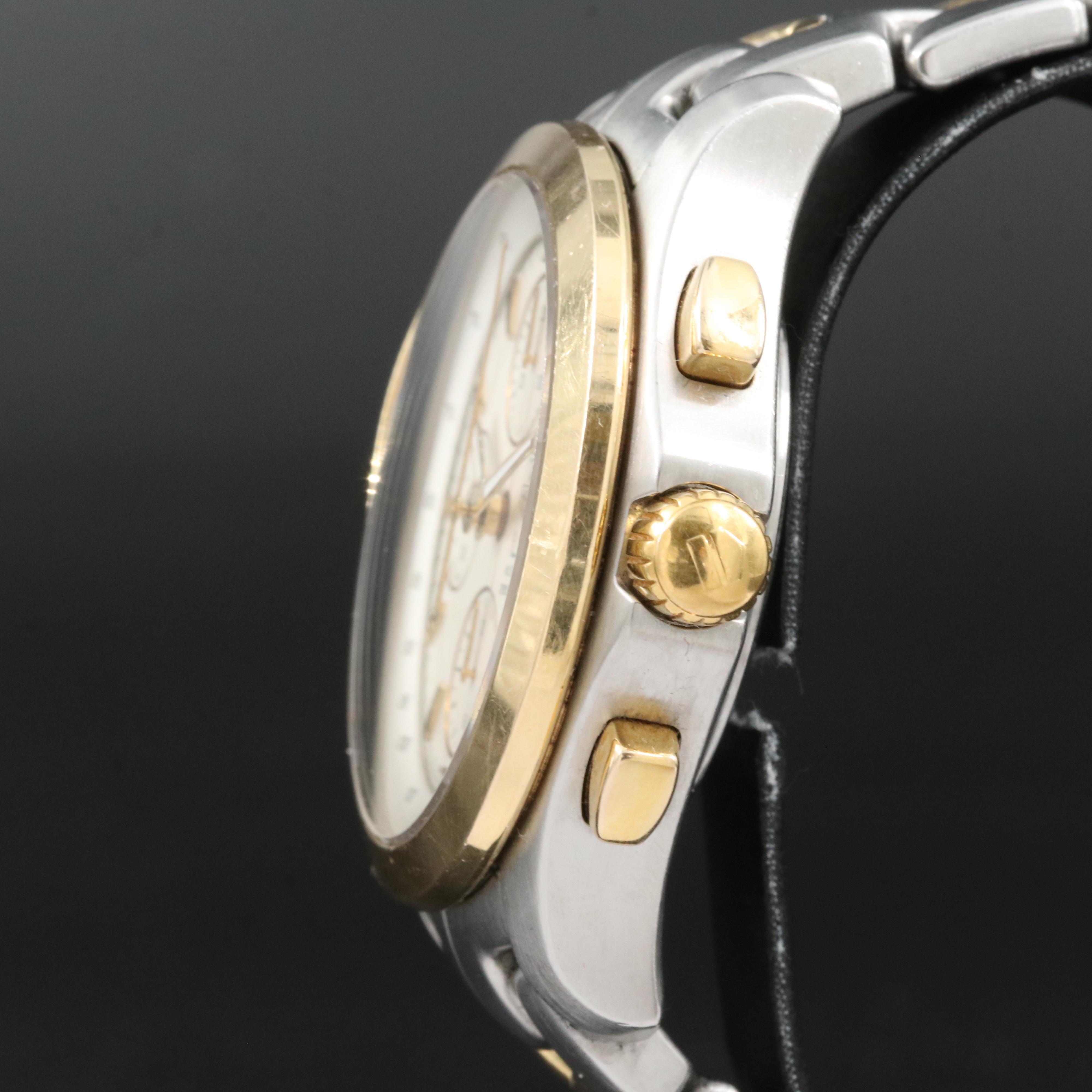 18K and Stainless Steel TAG Heuer Link Automatic Chronograph Watch