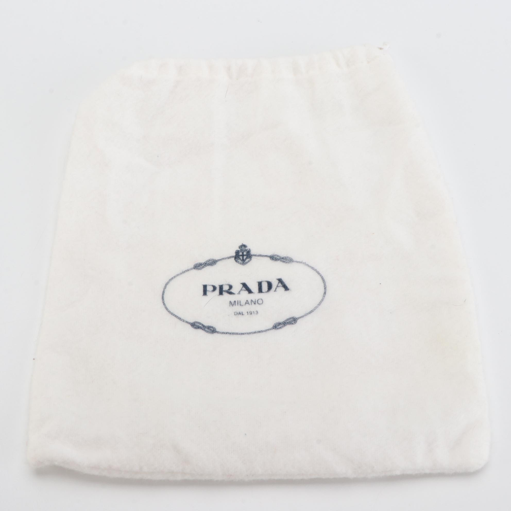 Prada Waist Belt in Crystal Embellished Black Satin